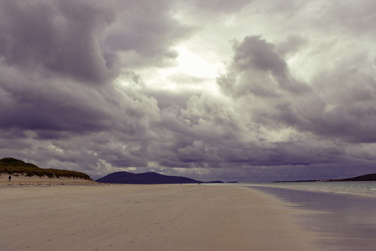 Stormy Day on Luskentyre Beach