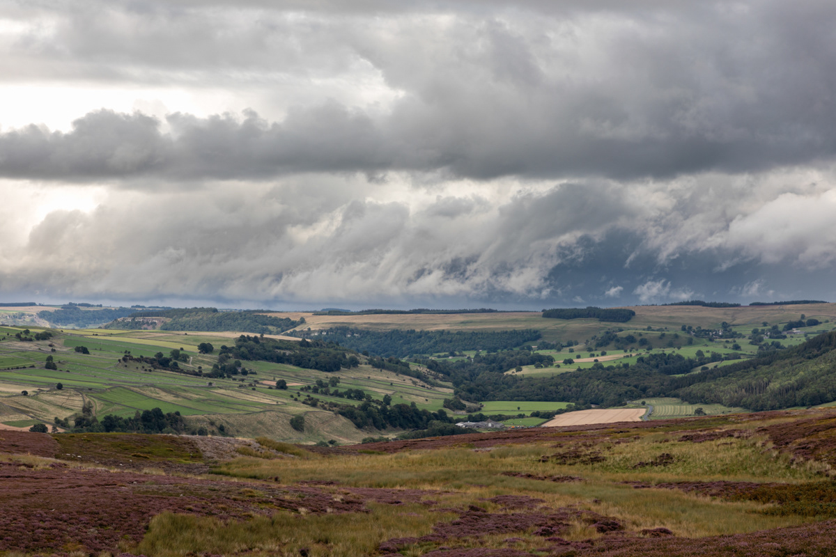 Rain Clouds over Swaledale