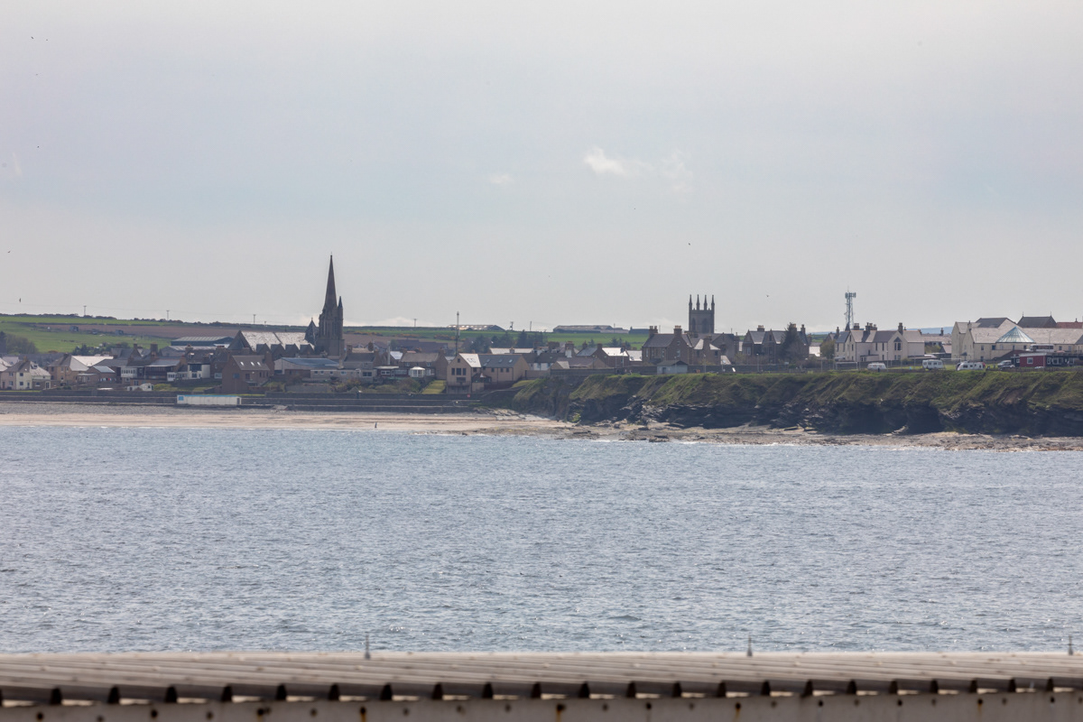 Thurso from Scrabster Harbour