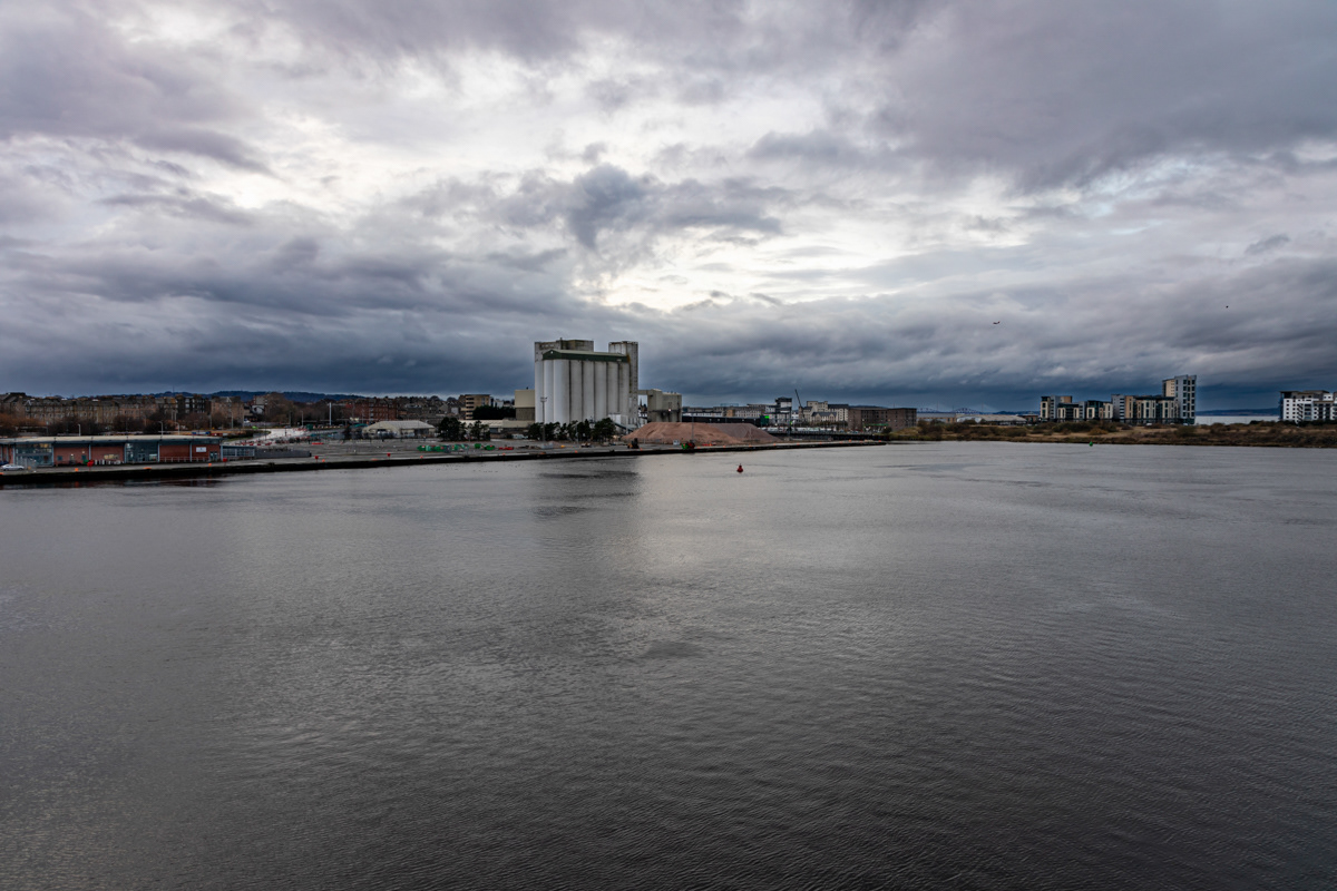 Across Leith Docks