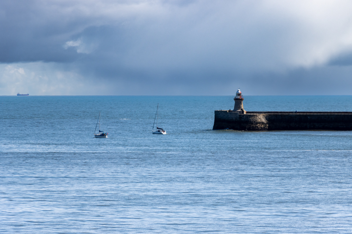 Yachts Setting Sail from the Tyne