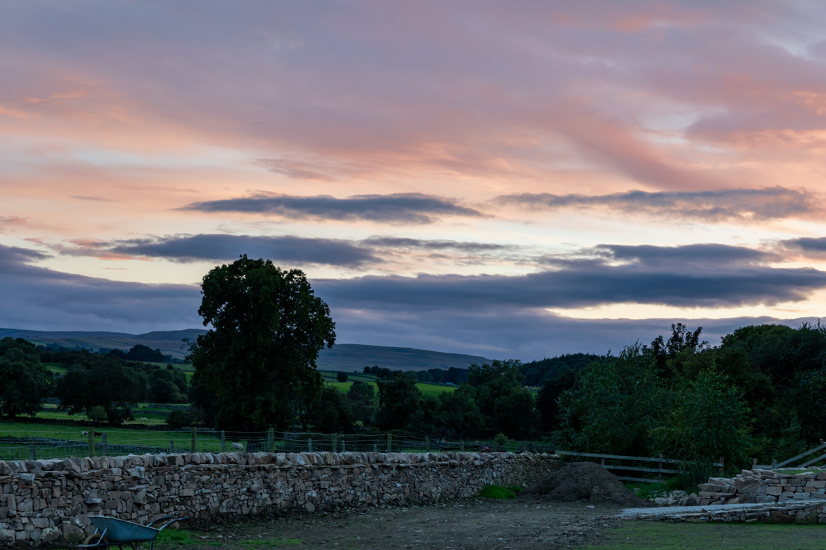 Sunset in Wensleydale (1)