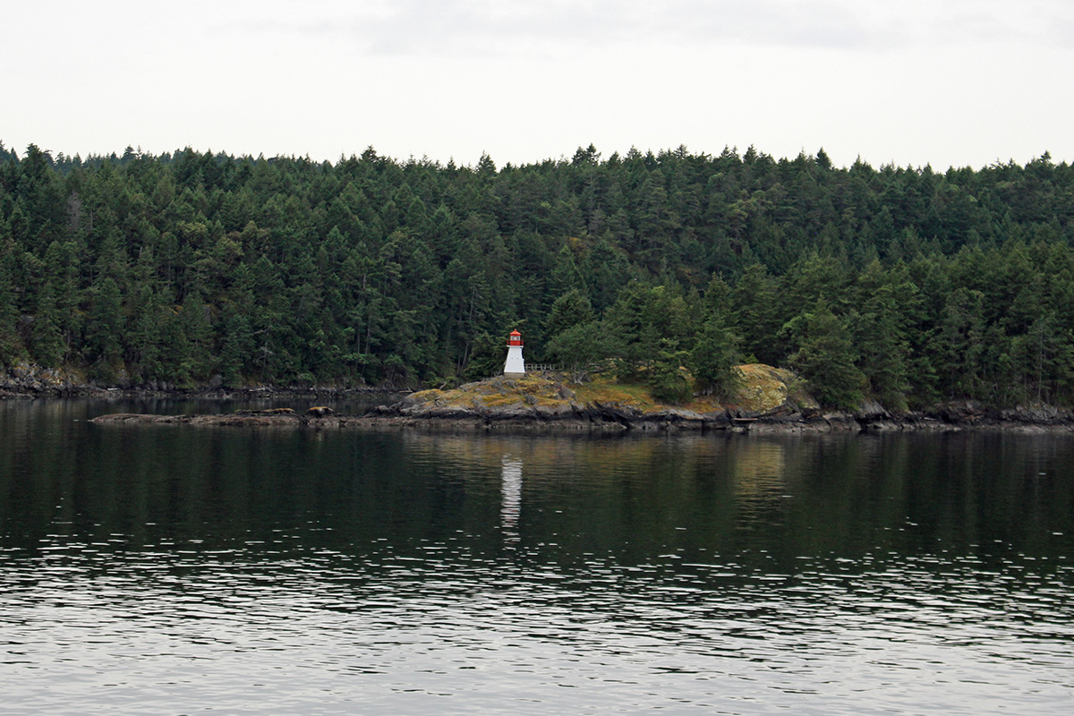 Portlock Point Lighthouse, Gulf Islands National Park Reserve, British Columbia