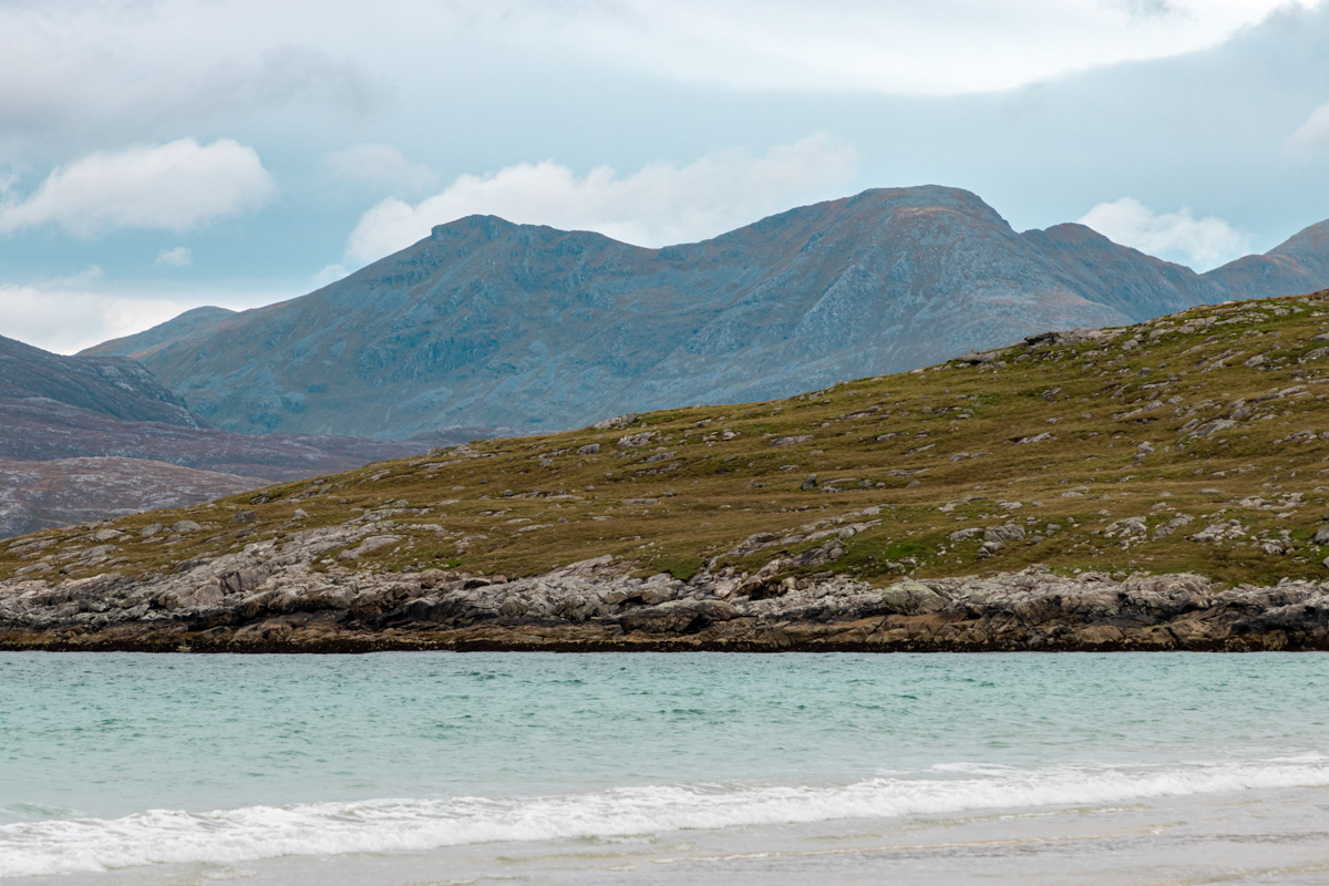North Harris Hills from Luskentyre Beach