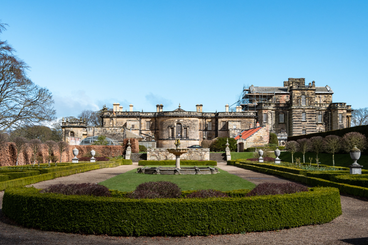 Seaton Delaval Hall from the Garden