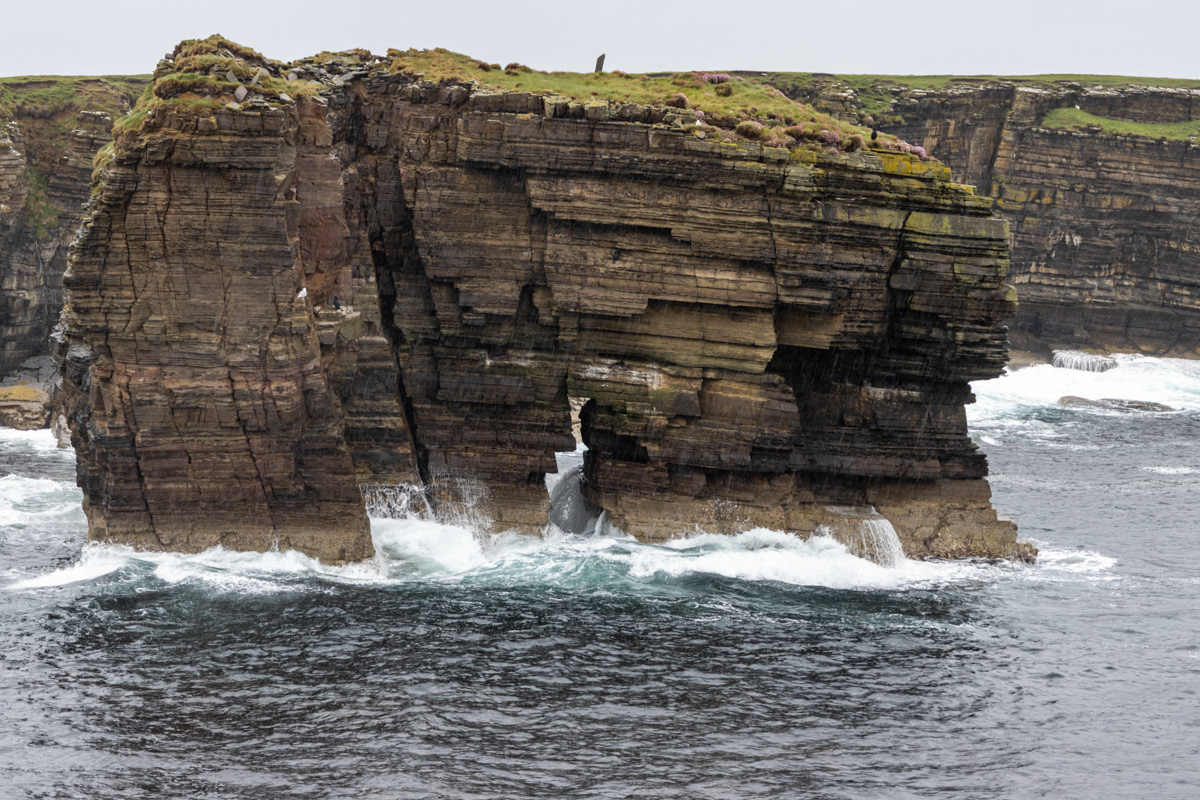 The Candle Sea Stack, South Walls, Orkney
