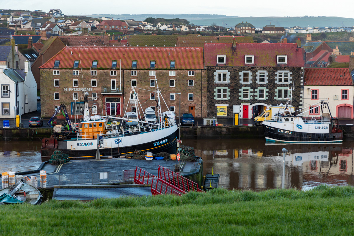 Fishing Boats in Eyemouth Harbour