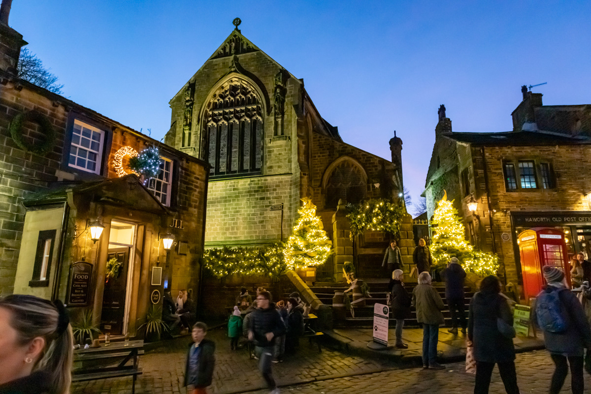 Christmas in Haworth, Yorkshire