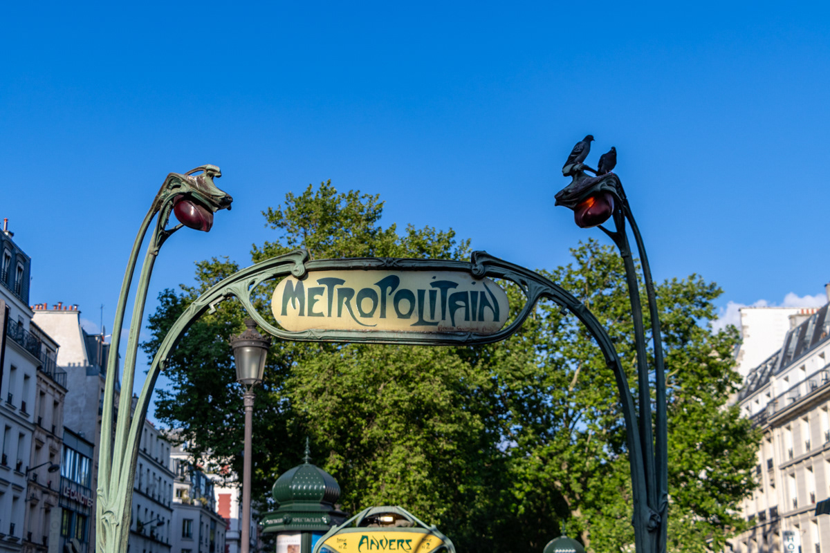 Paris Metro Station, Anvers