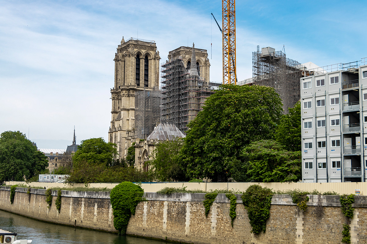 Notre-Dame Cathedral, Under Repair