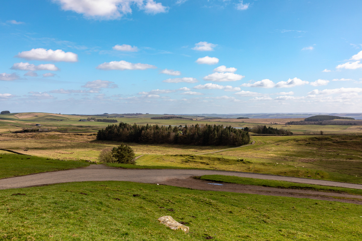 View from Housesteads Roman Fort, Hadrian's Wall (1)