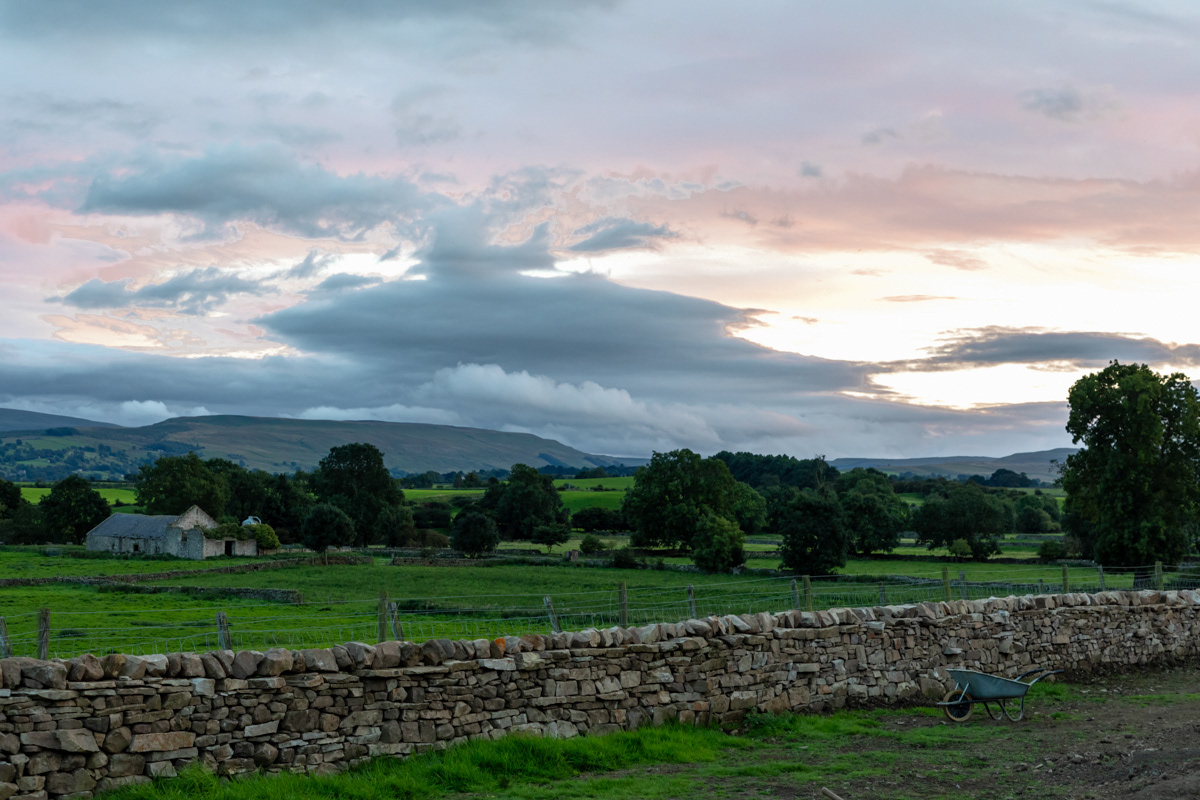 Sunset in Wensleydale (2)