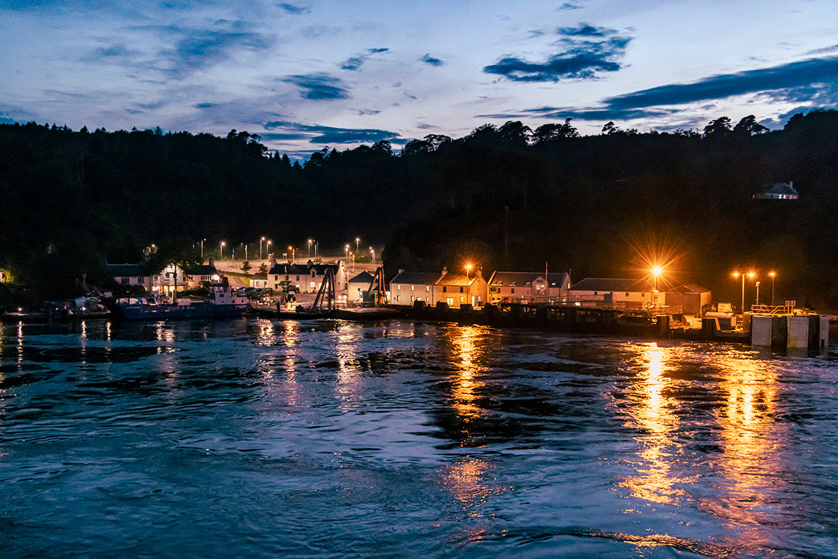 Port Askaig After Sunset