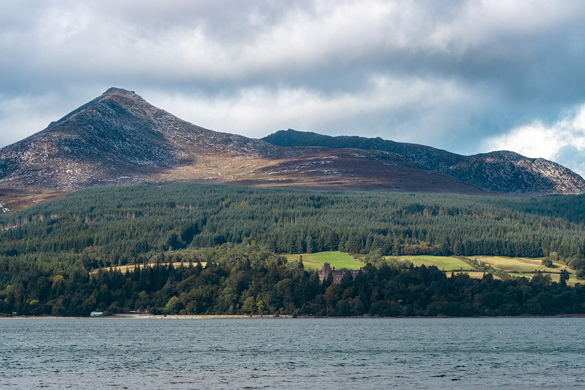Goat Fell and Brodick Castle, Isle of Arran