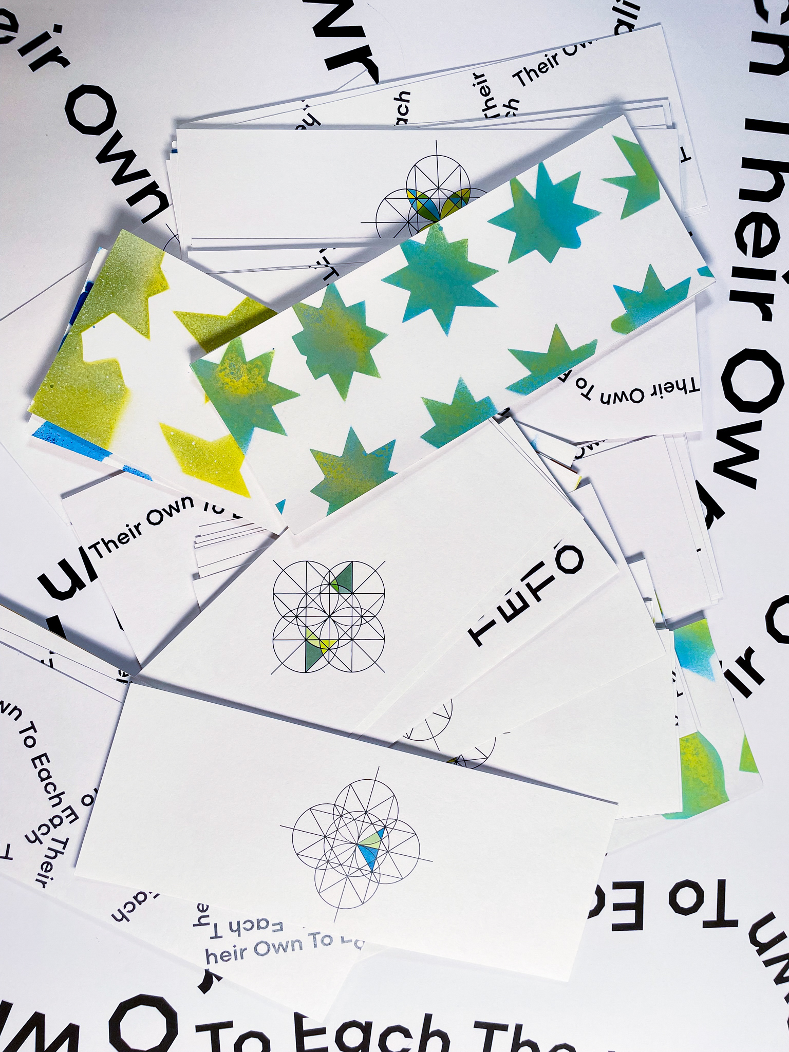 Printed/Painted Cardstock