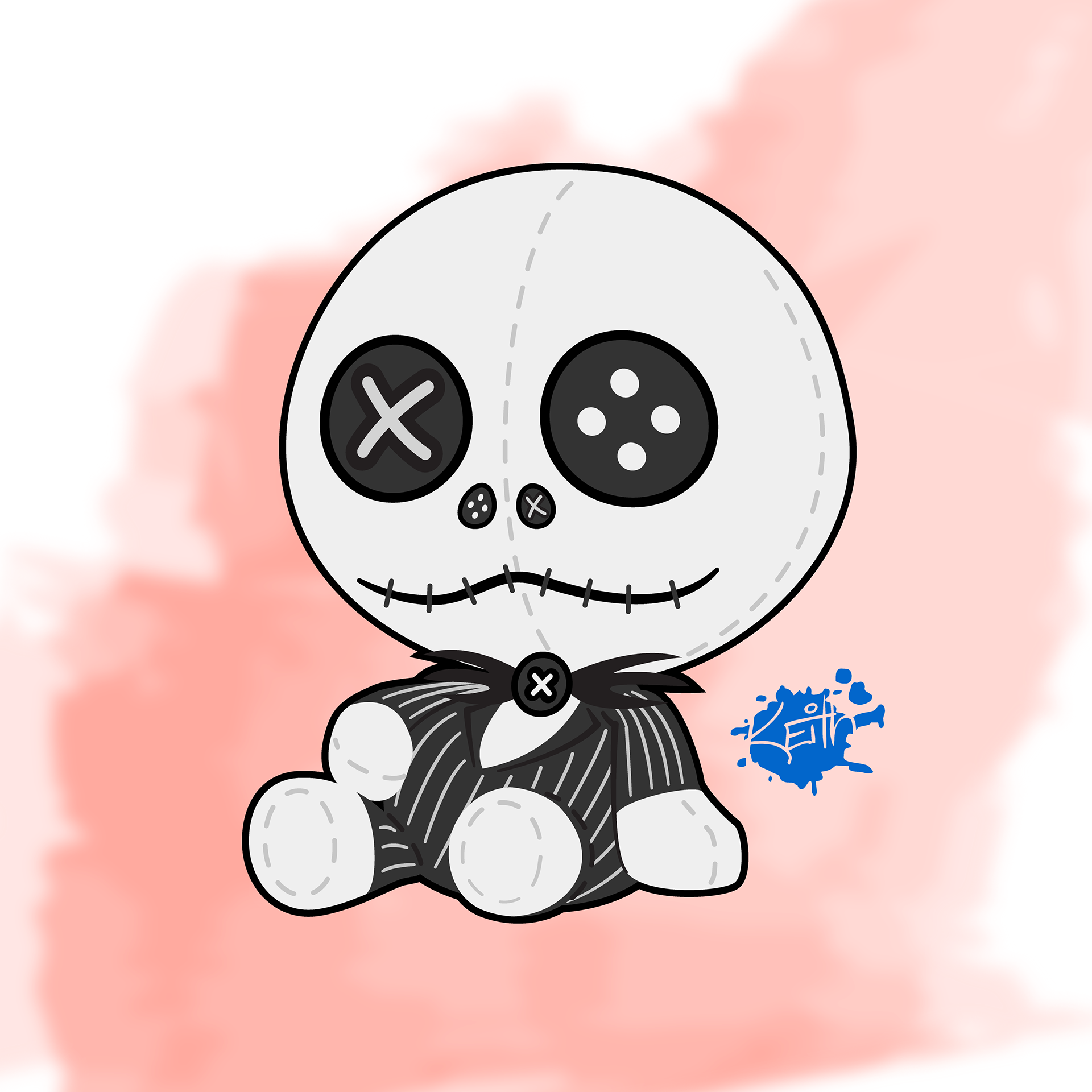 Jack Skellington Scrumpling