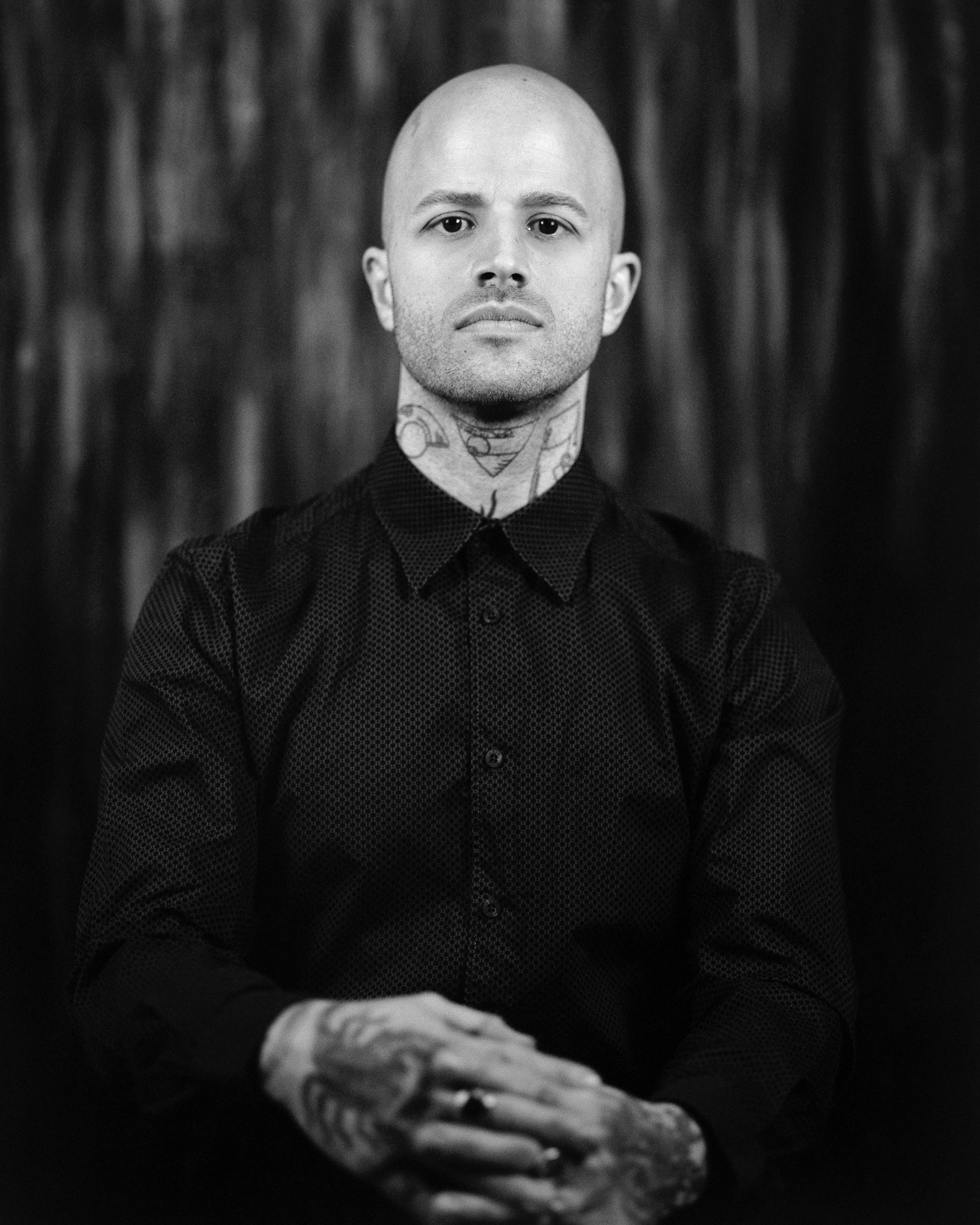 Golden Ohms: Matt, 2022. Sinar P large format camera x Arista EDU 400, 4x5