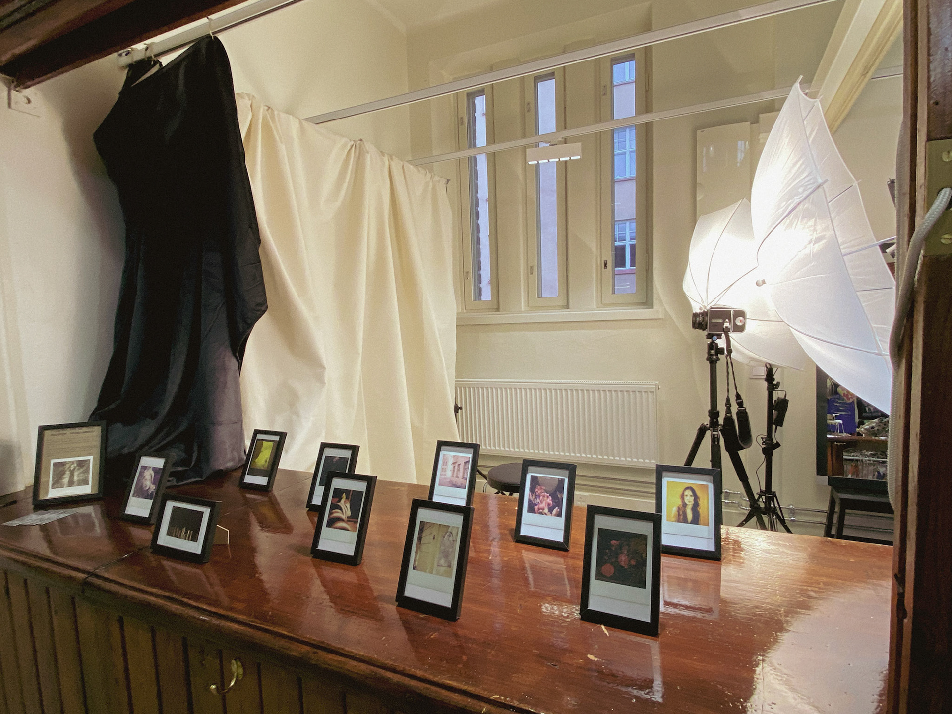 Polaroid mini exhibiton of my instant film work over the years