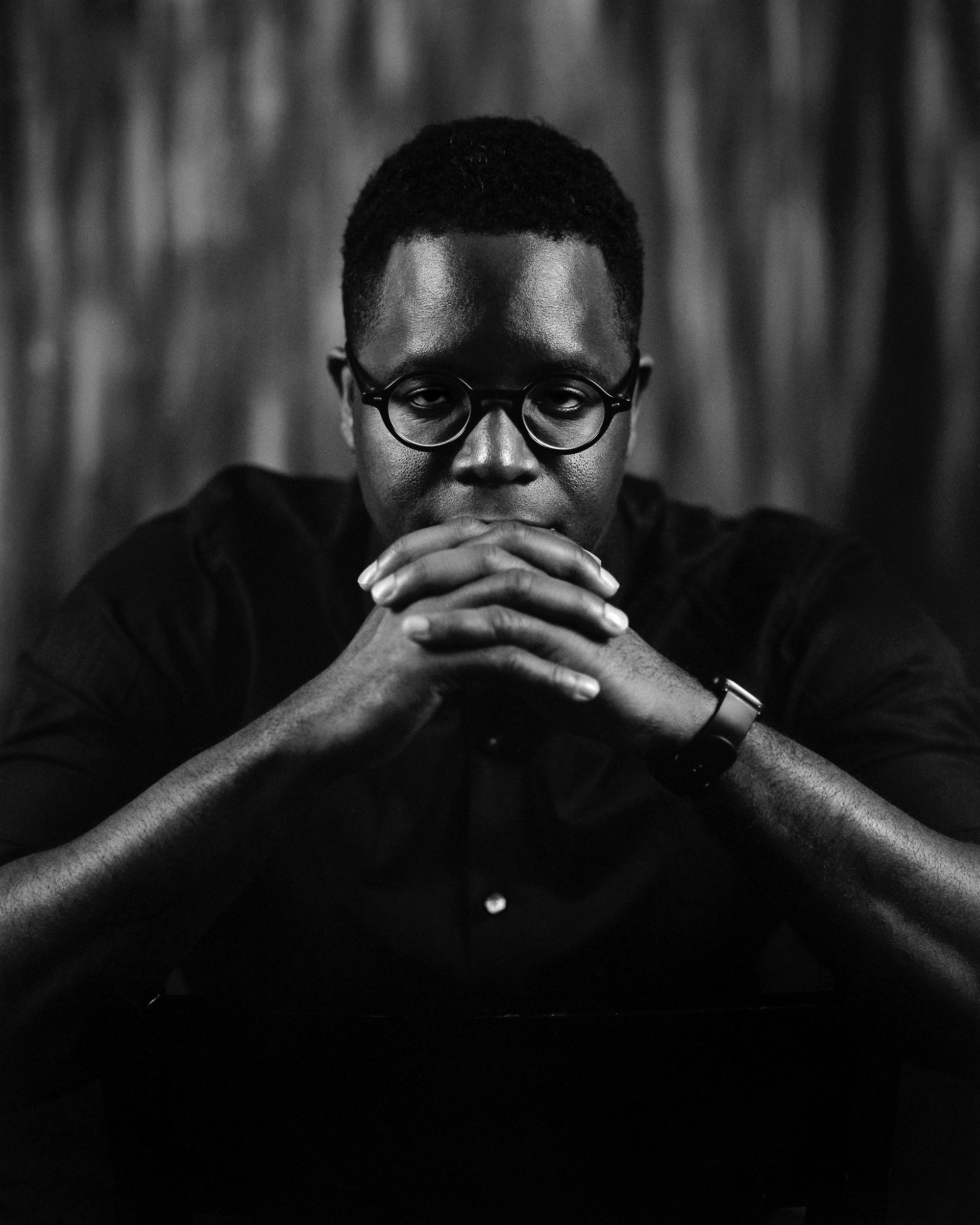 Golden Ohms: Matt, 2022. Sinar P large format camera x Arista EDU 400, 4x5