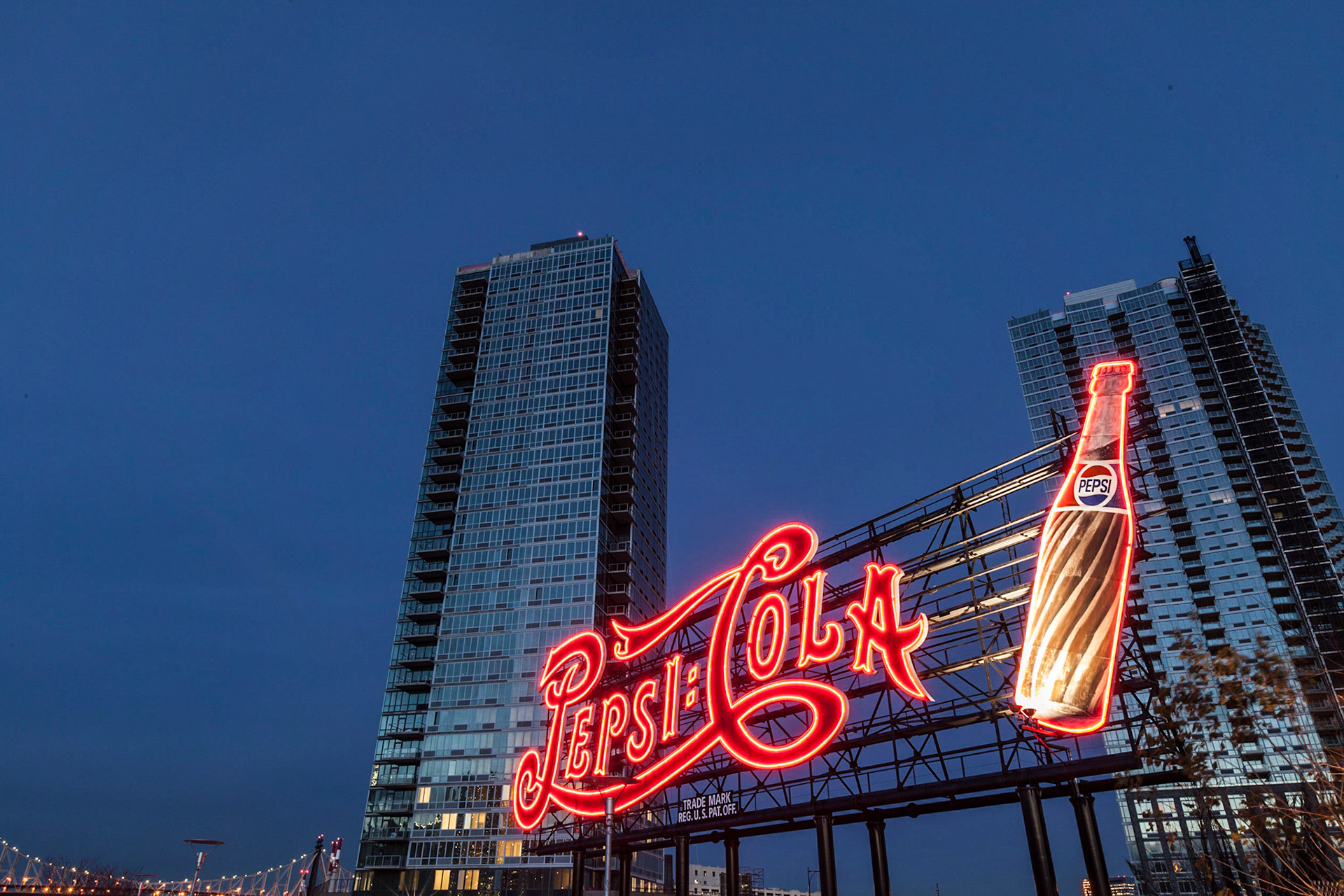 Pepsi-Cola sign in Long Island City