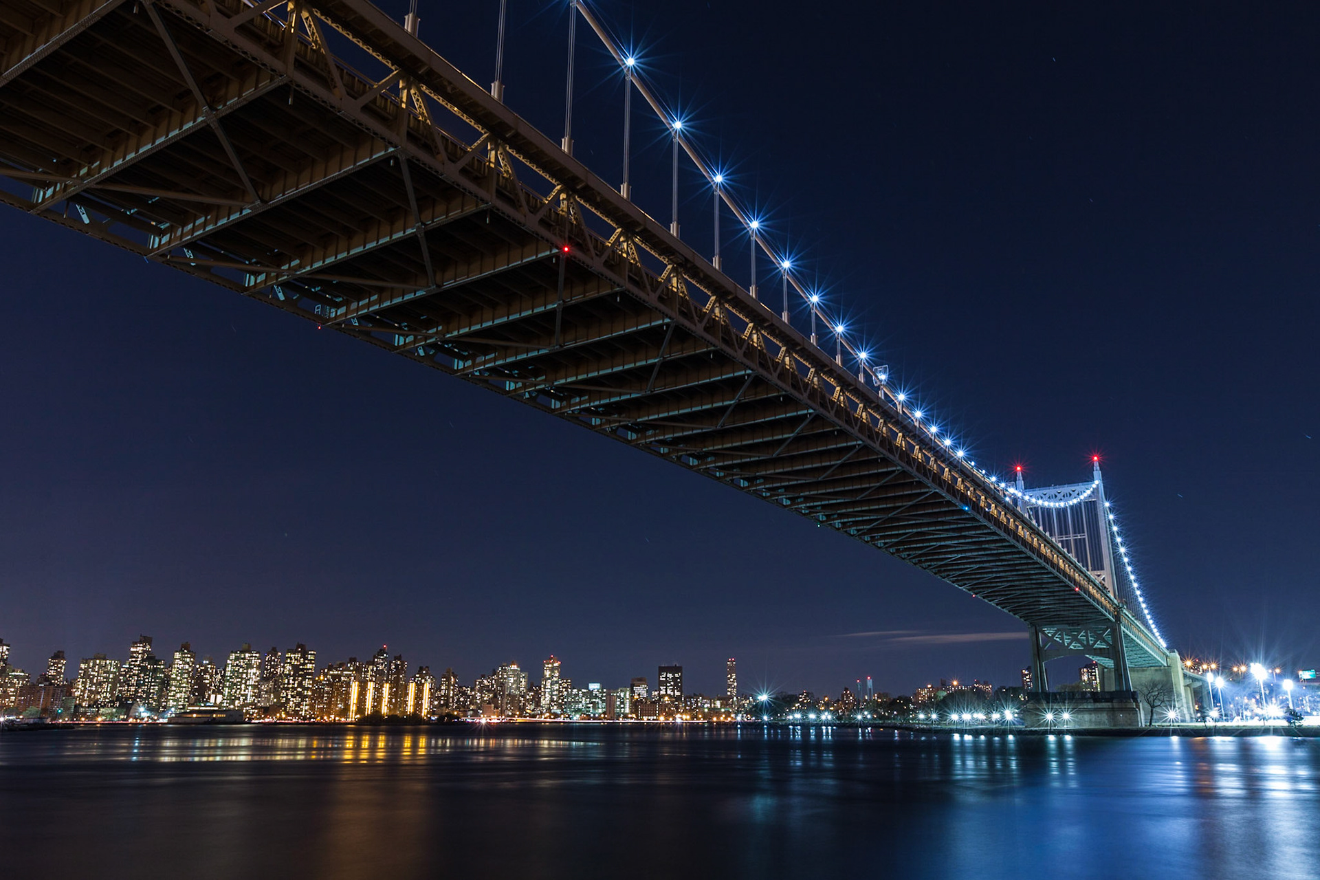 RFK Bridge (former Triborough Bridge) seen from Astoria Park