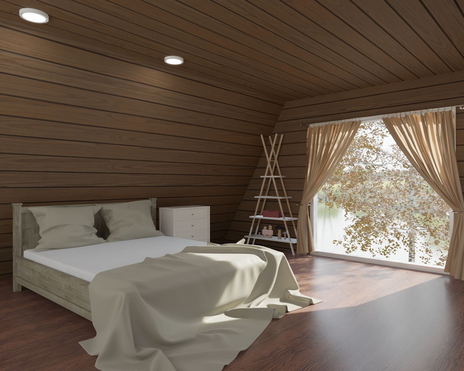 A-FRAME Interior