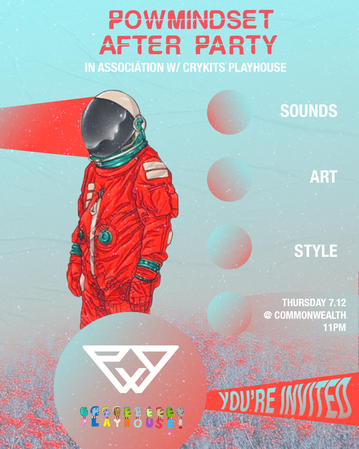 POWMINDSET x CRYKITS PLAYHOUSE AFTER PARTY