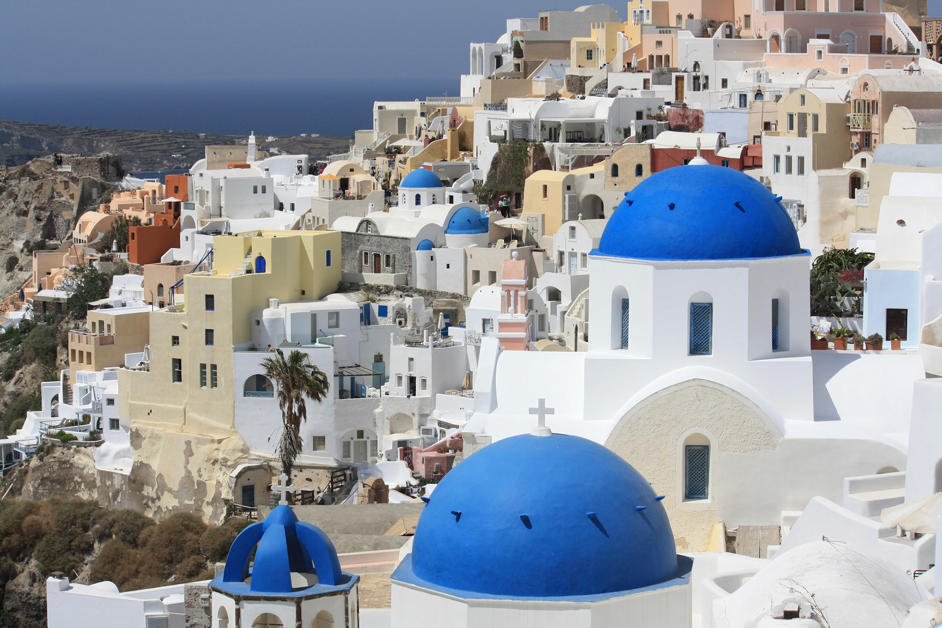Santorini.