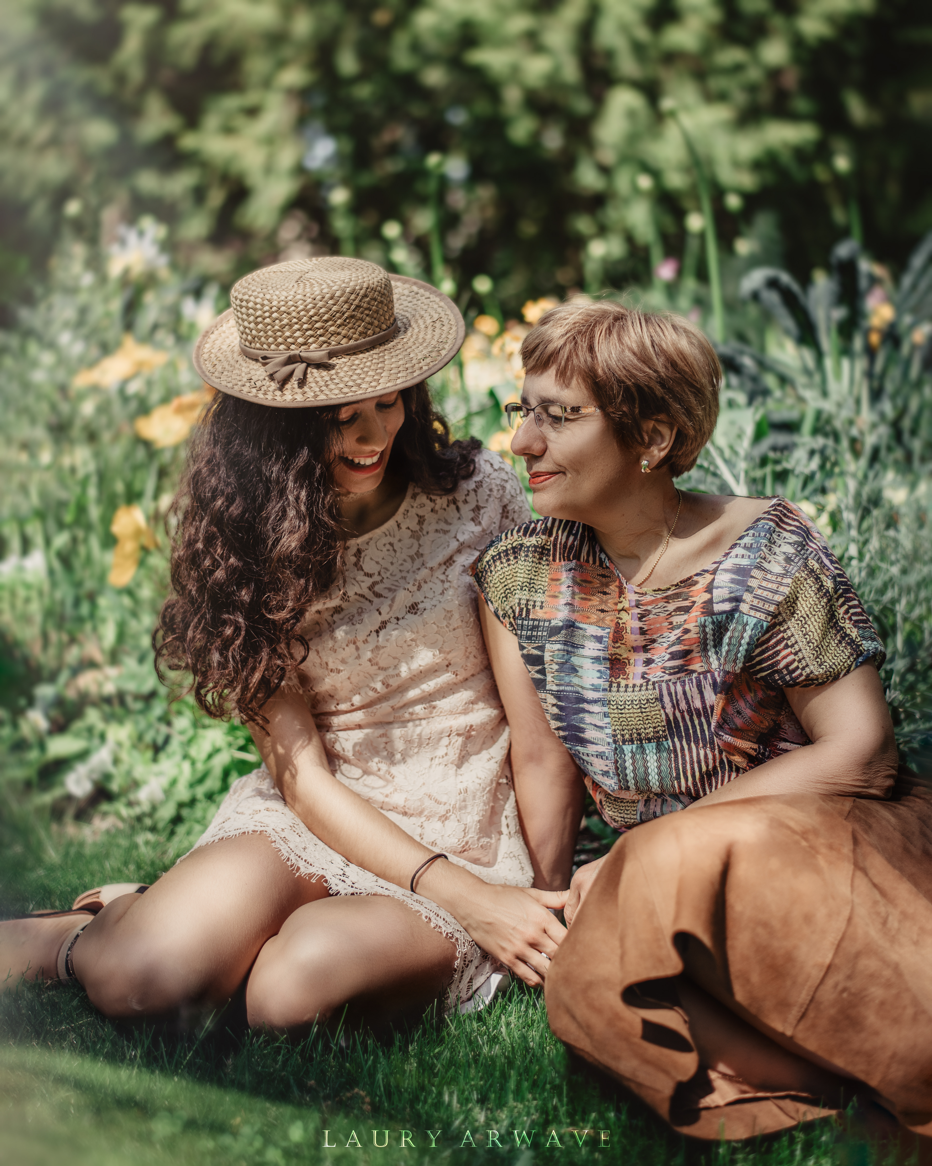 Marina Bony & sa maman