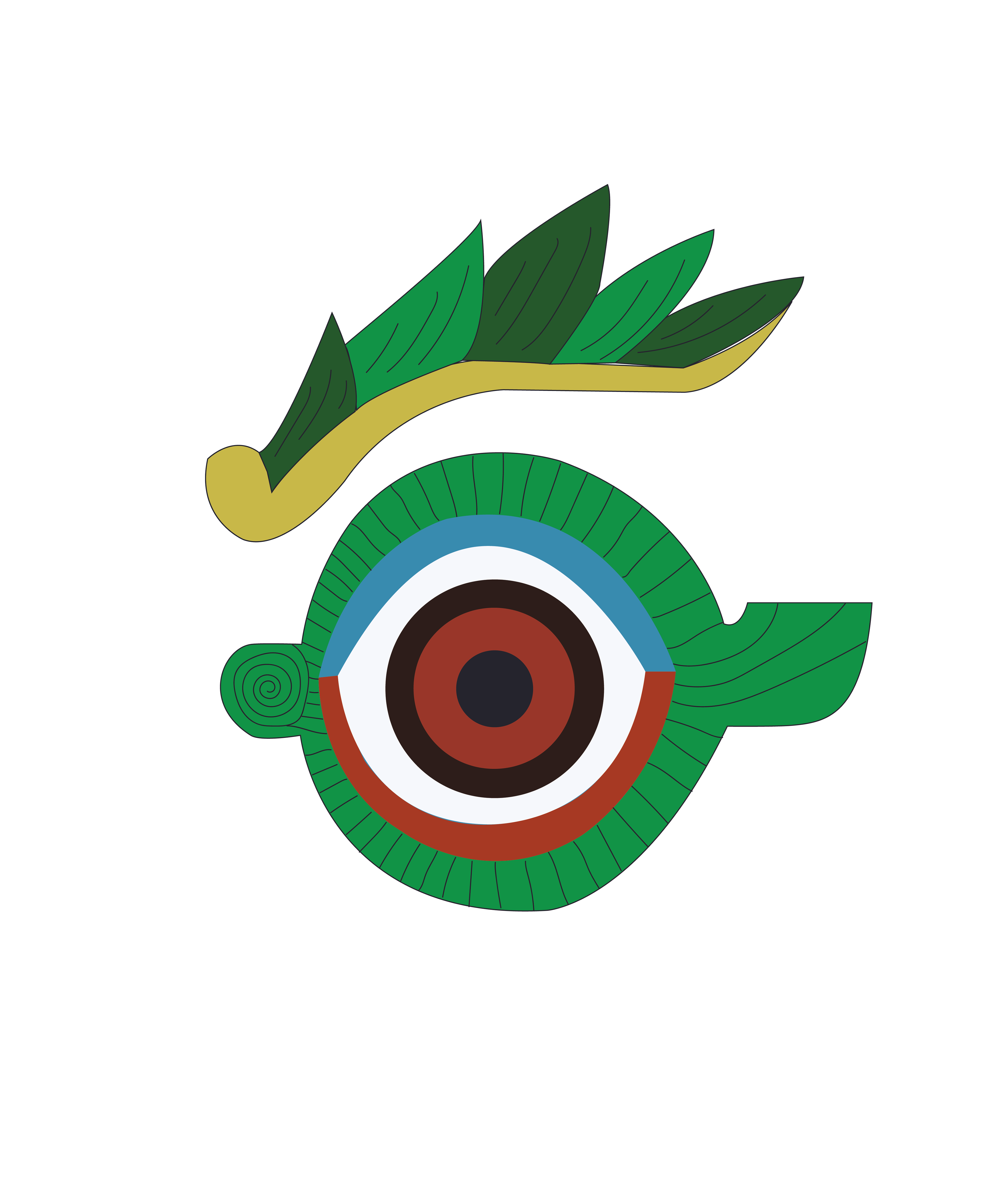 Eyes- a decoration is done at the door, to keep the evil eyes out of the door