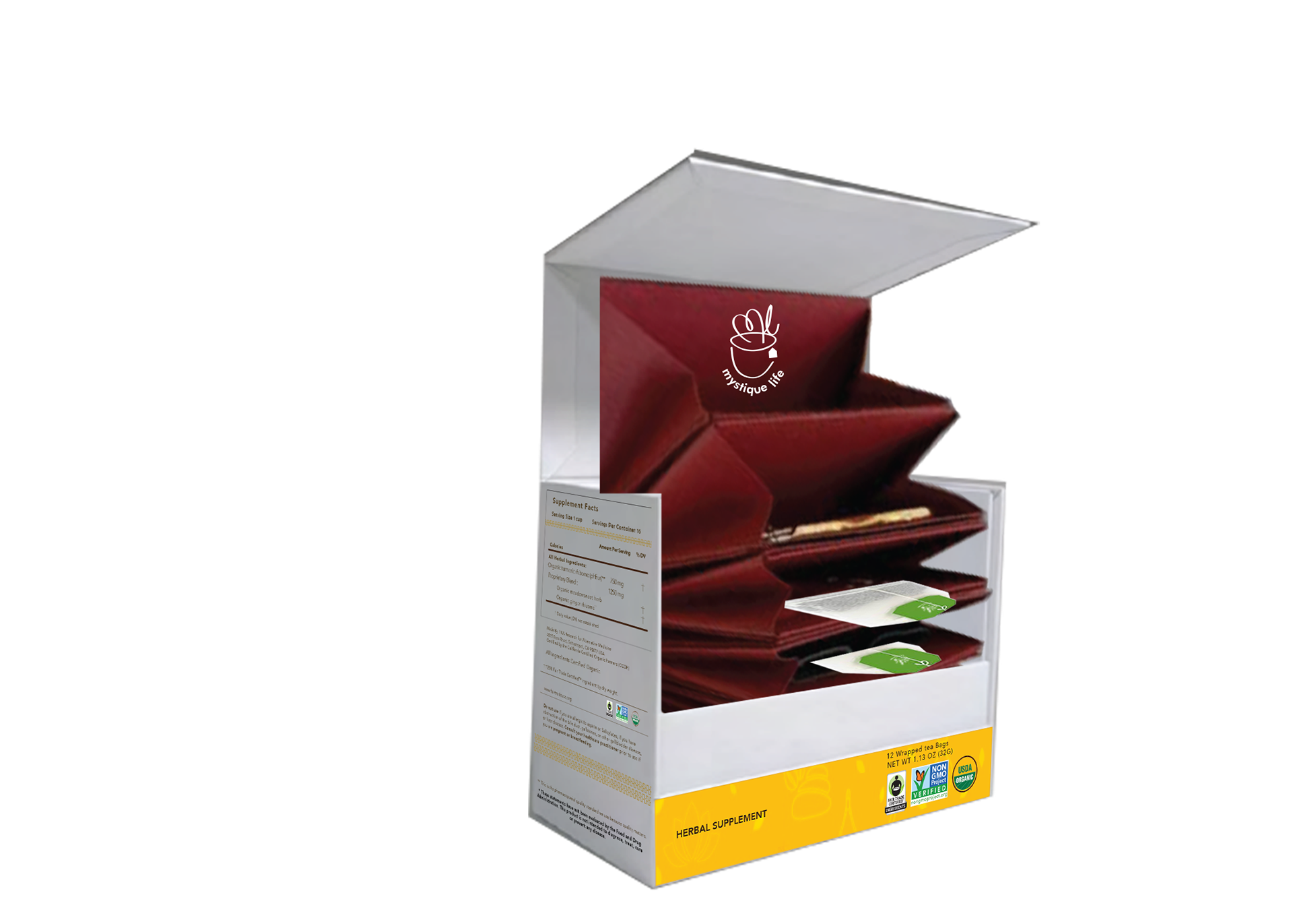 Packaging rendering idea