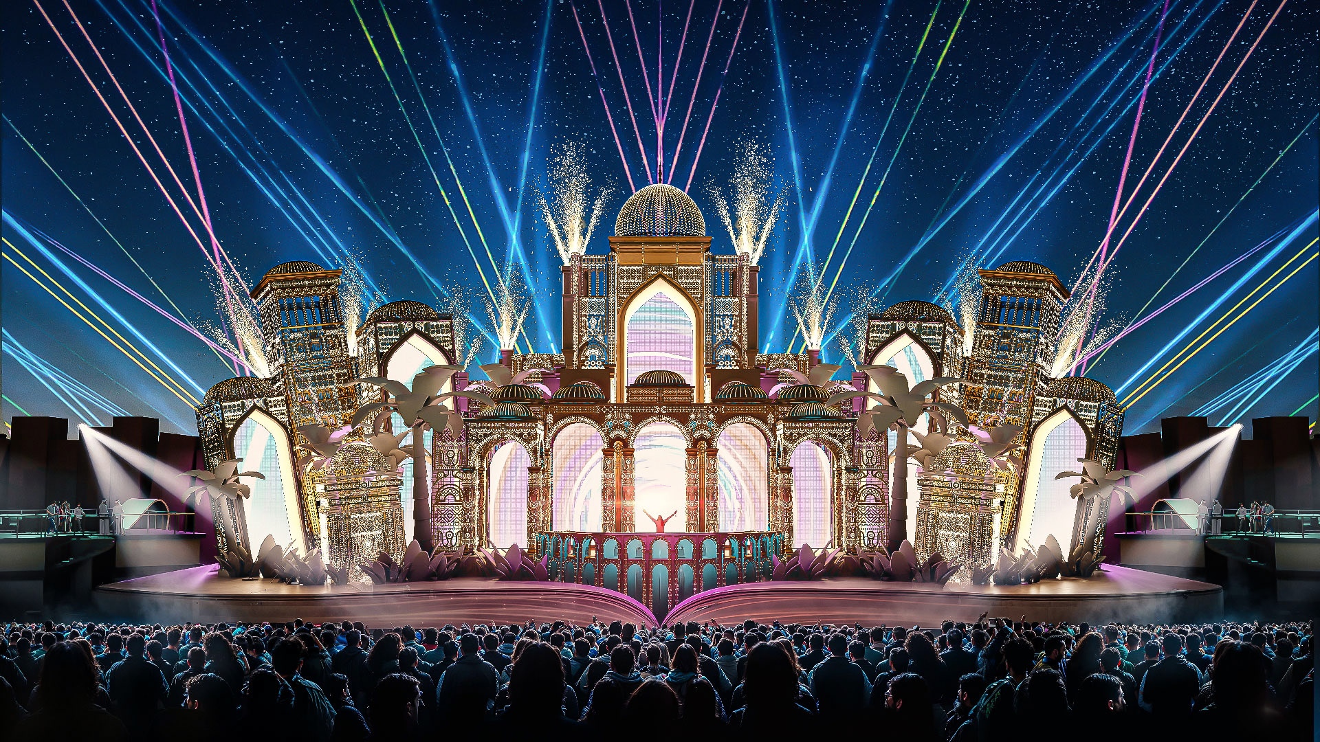 Qasr Stage Concept Art