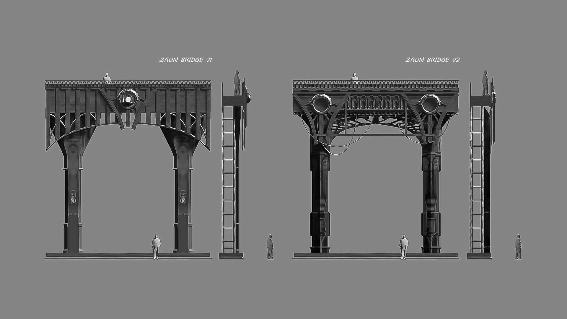 Zaun Bridges Design