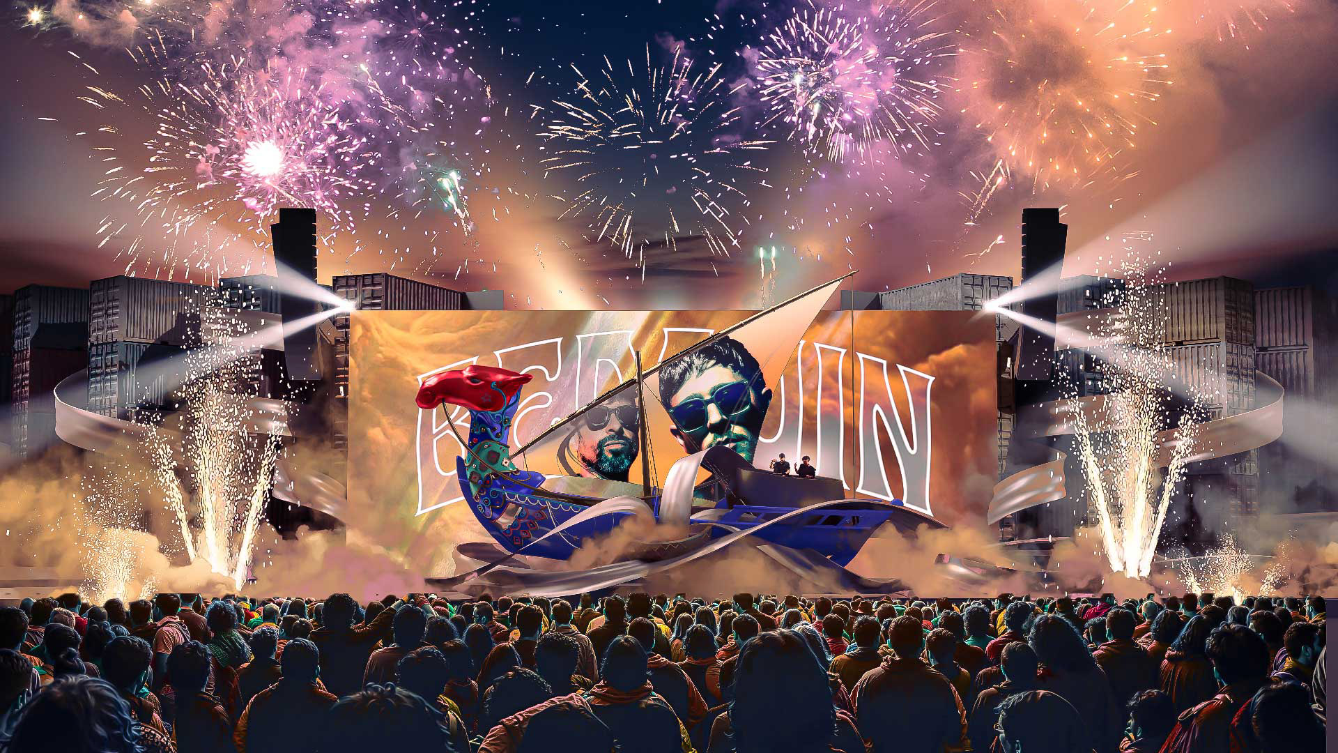 Qafilah Stage Concept Art