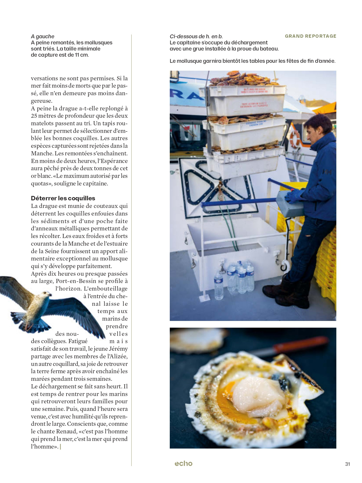 Echo Magazine (Suisse), décembre 2022.