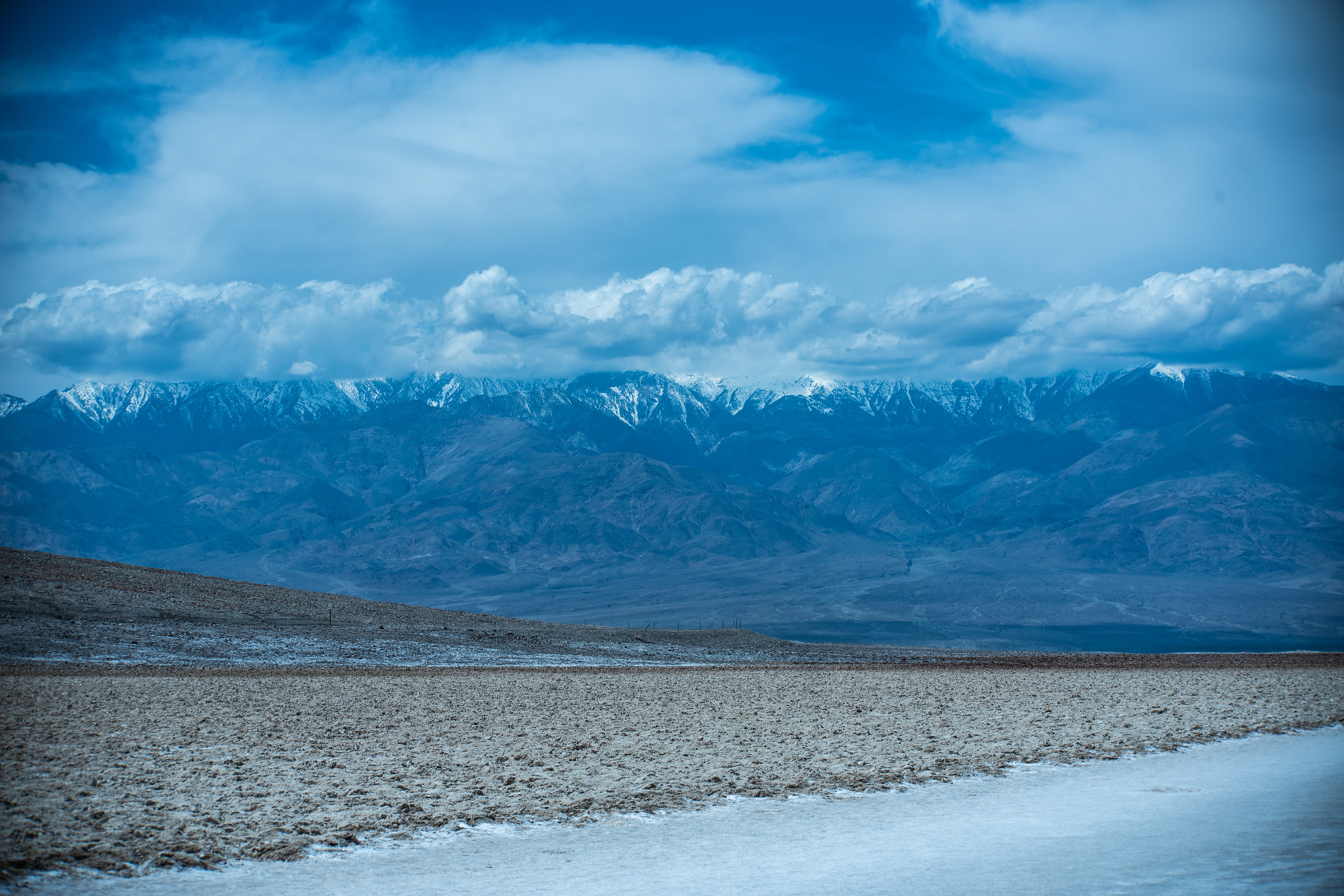 Salt flats.