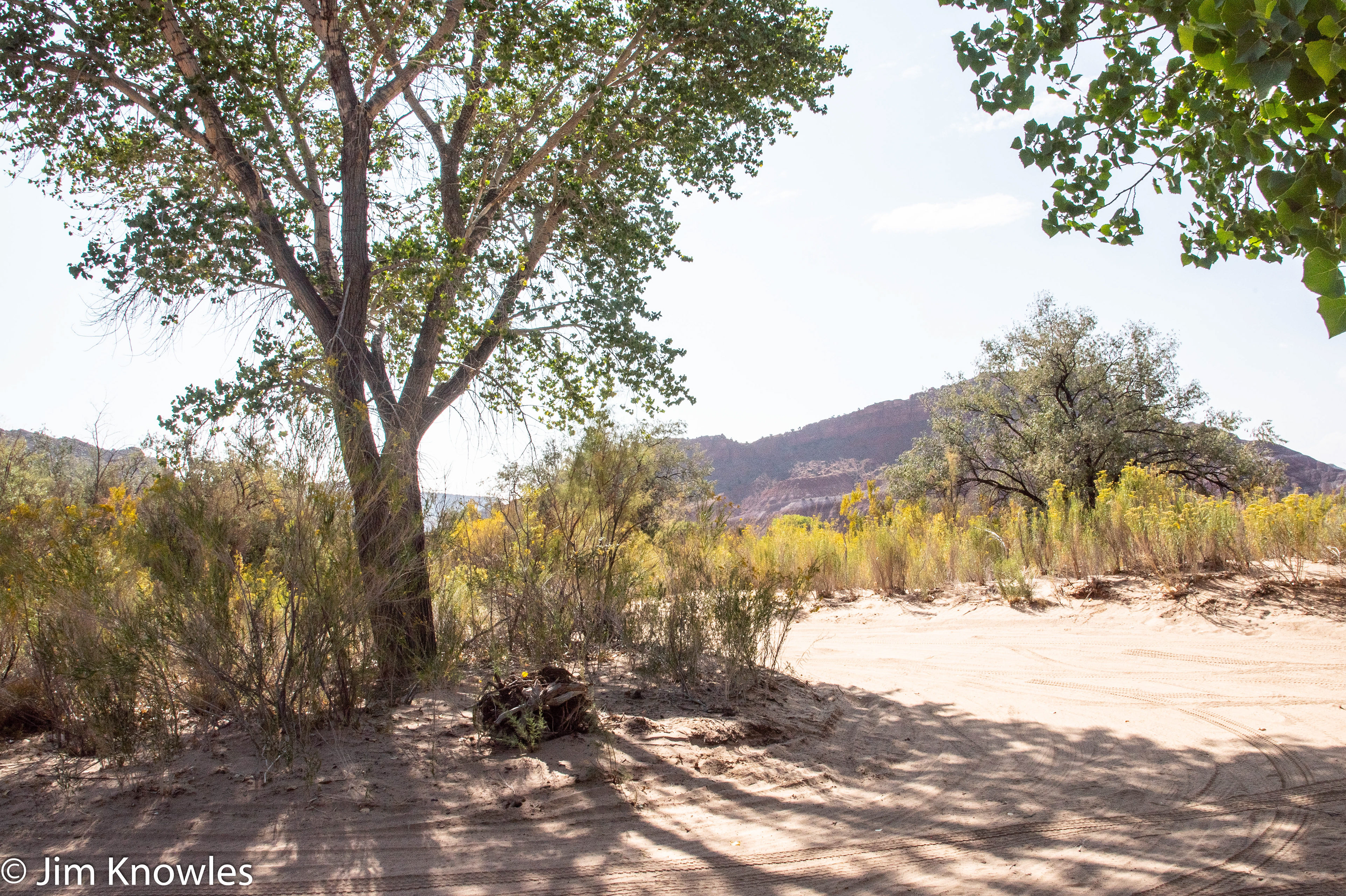 End of the road in Paria