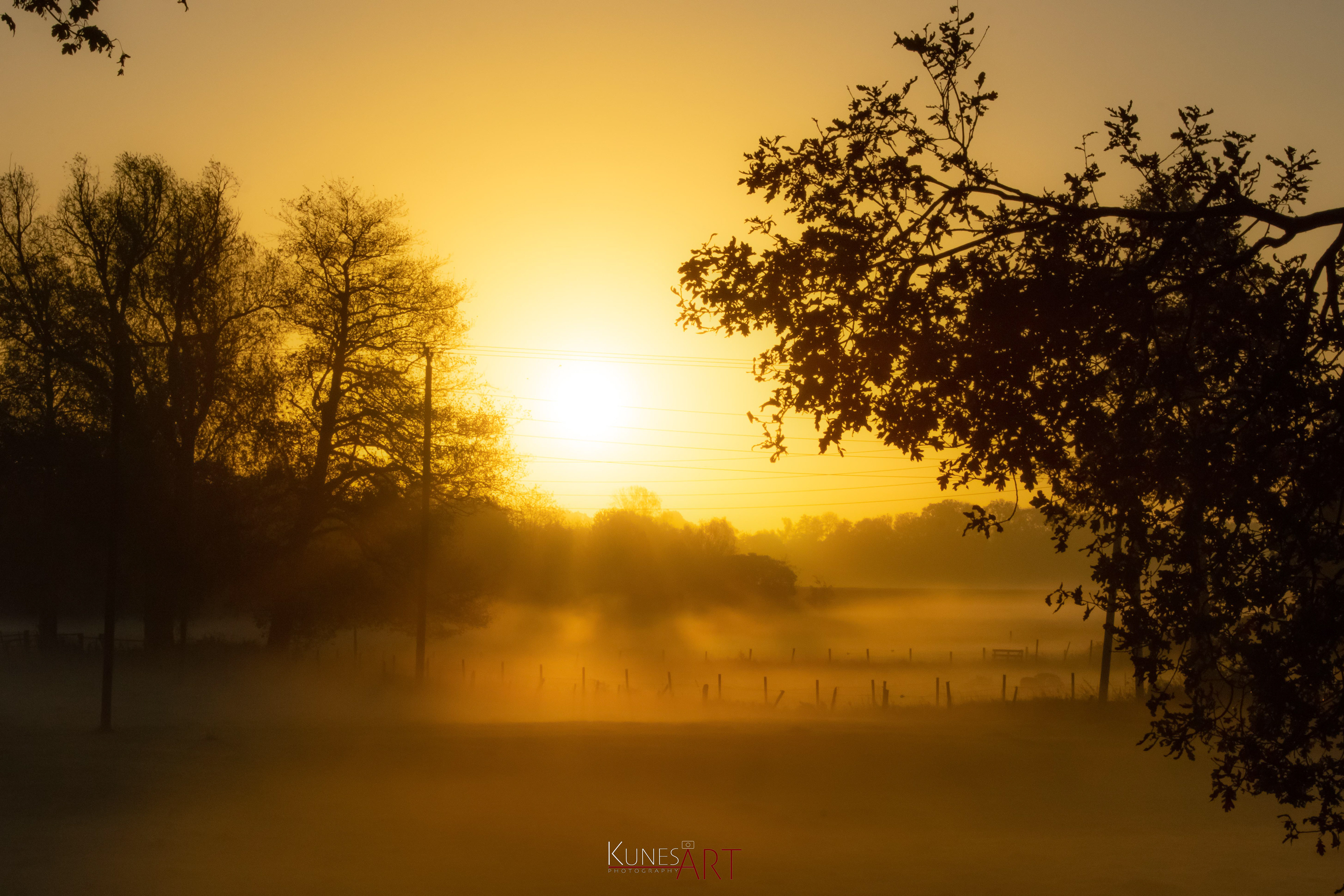 Nebel Richtung Issum