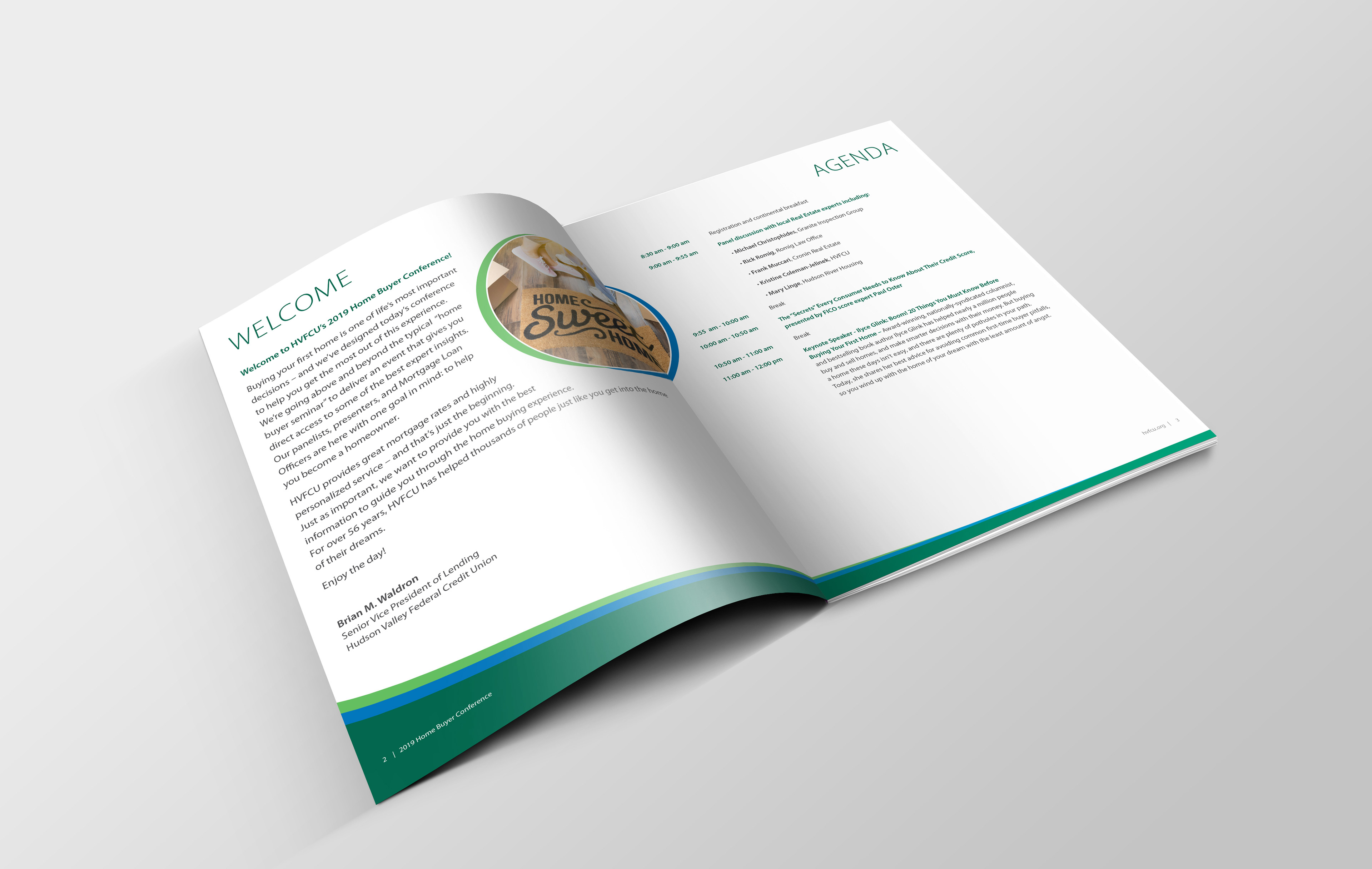 Welcome message & agenda