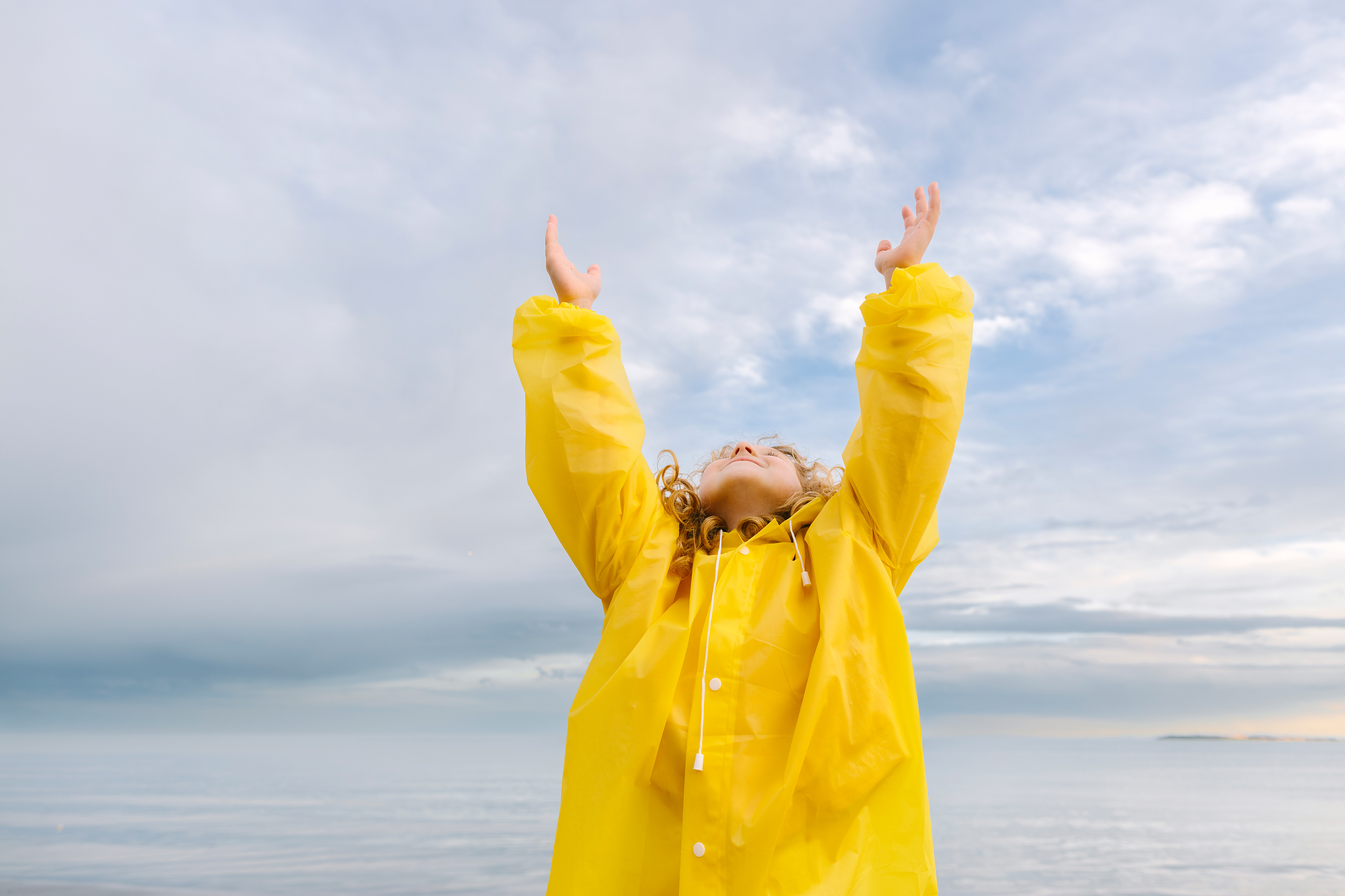 Skyward joy — chasing clouds with a fearless heart. By Svetlana Iakusheva