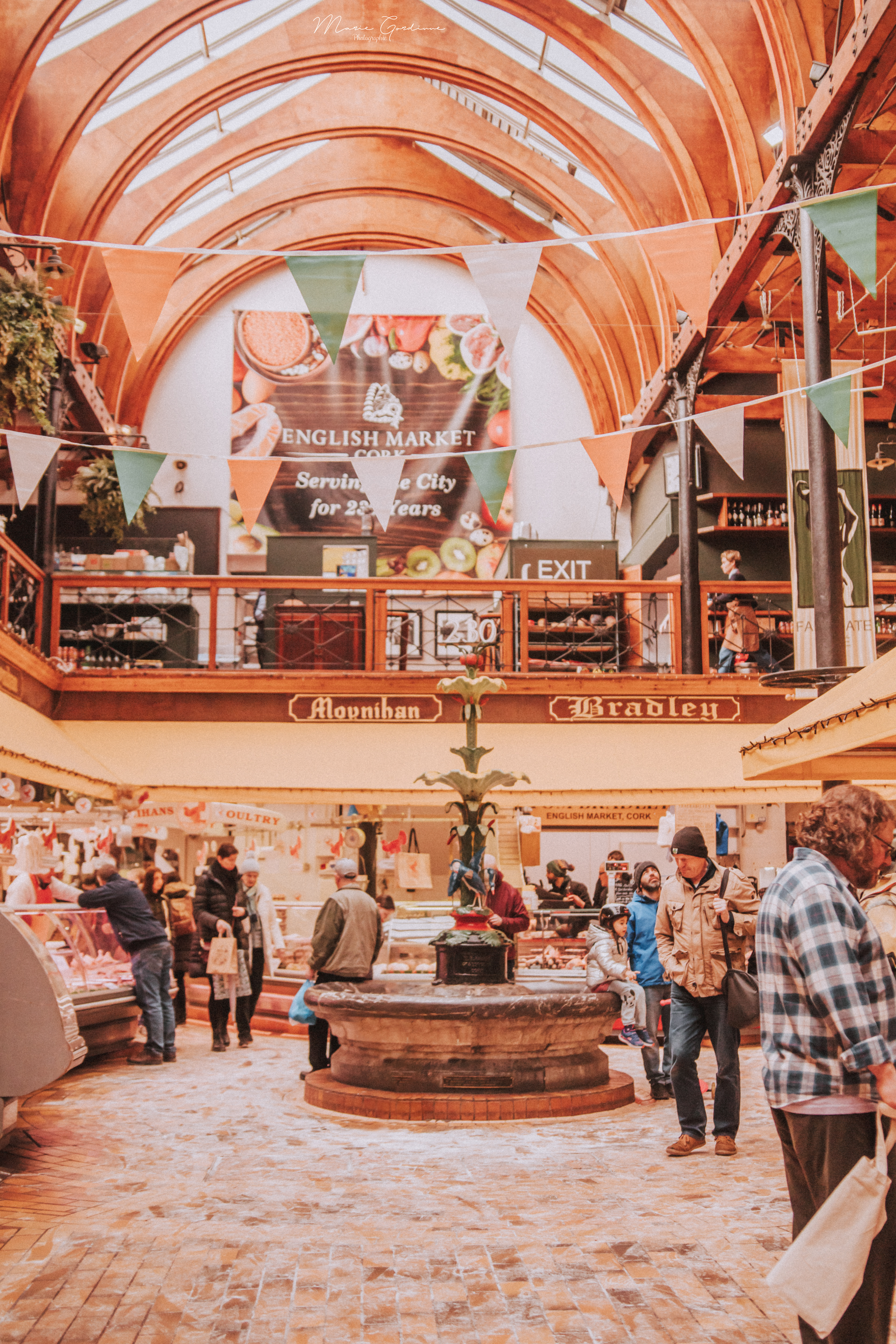 The astonishing English Market in Cork, Ireland. 