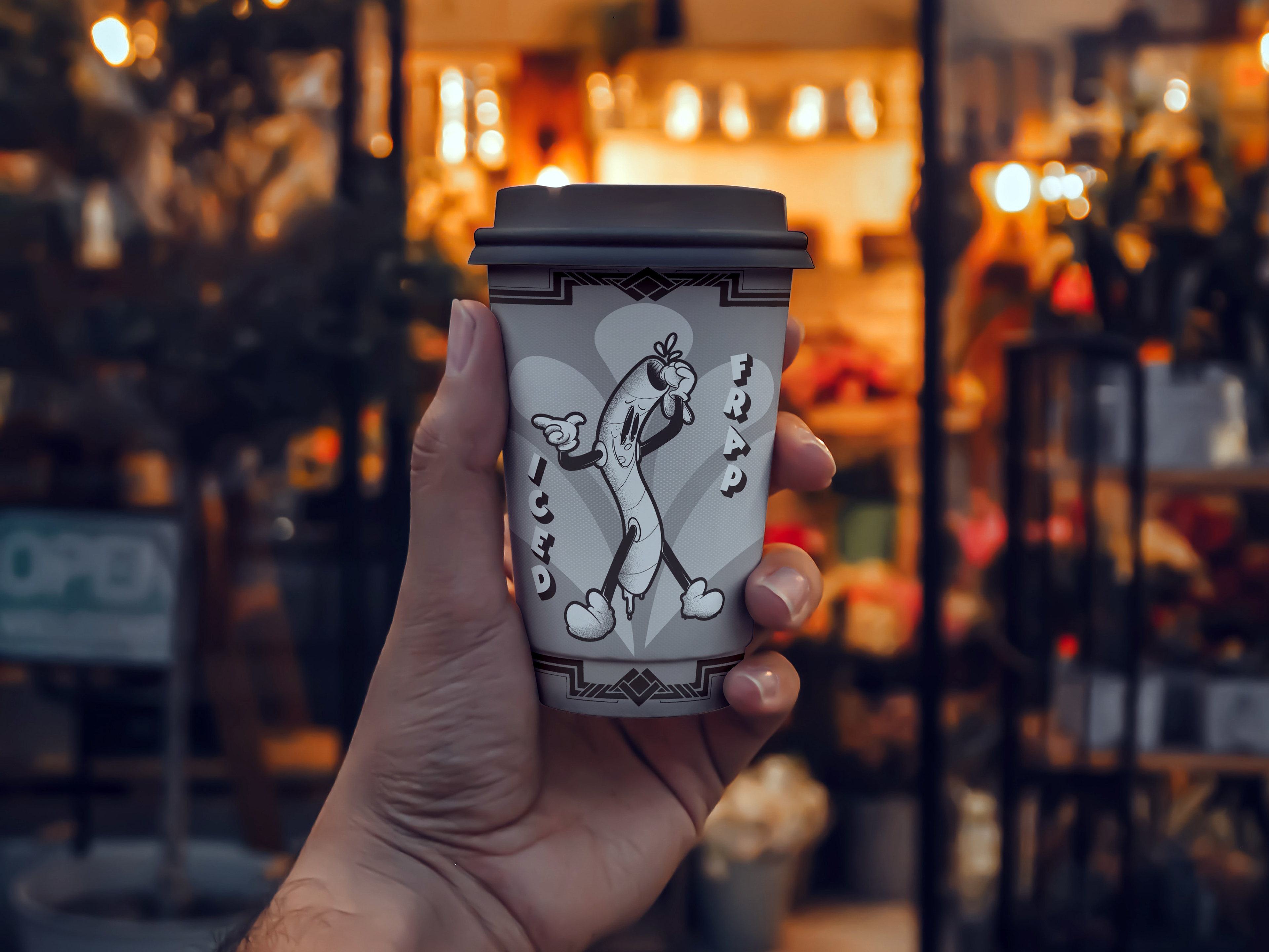 'Proof of concept' for a coffee cup of some sorts.