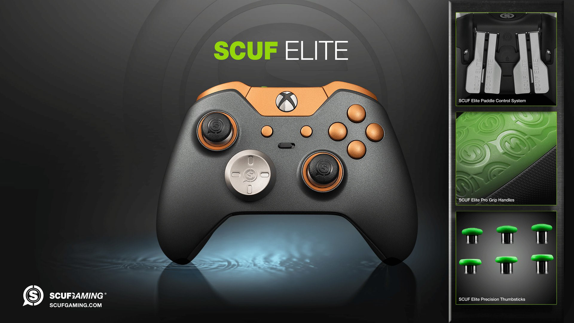 Social Media image as promotion for the SCUF Elite Controller made for Xbox