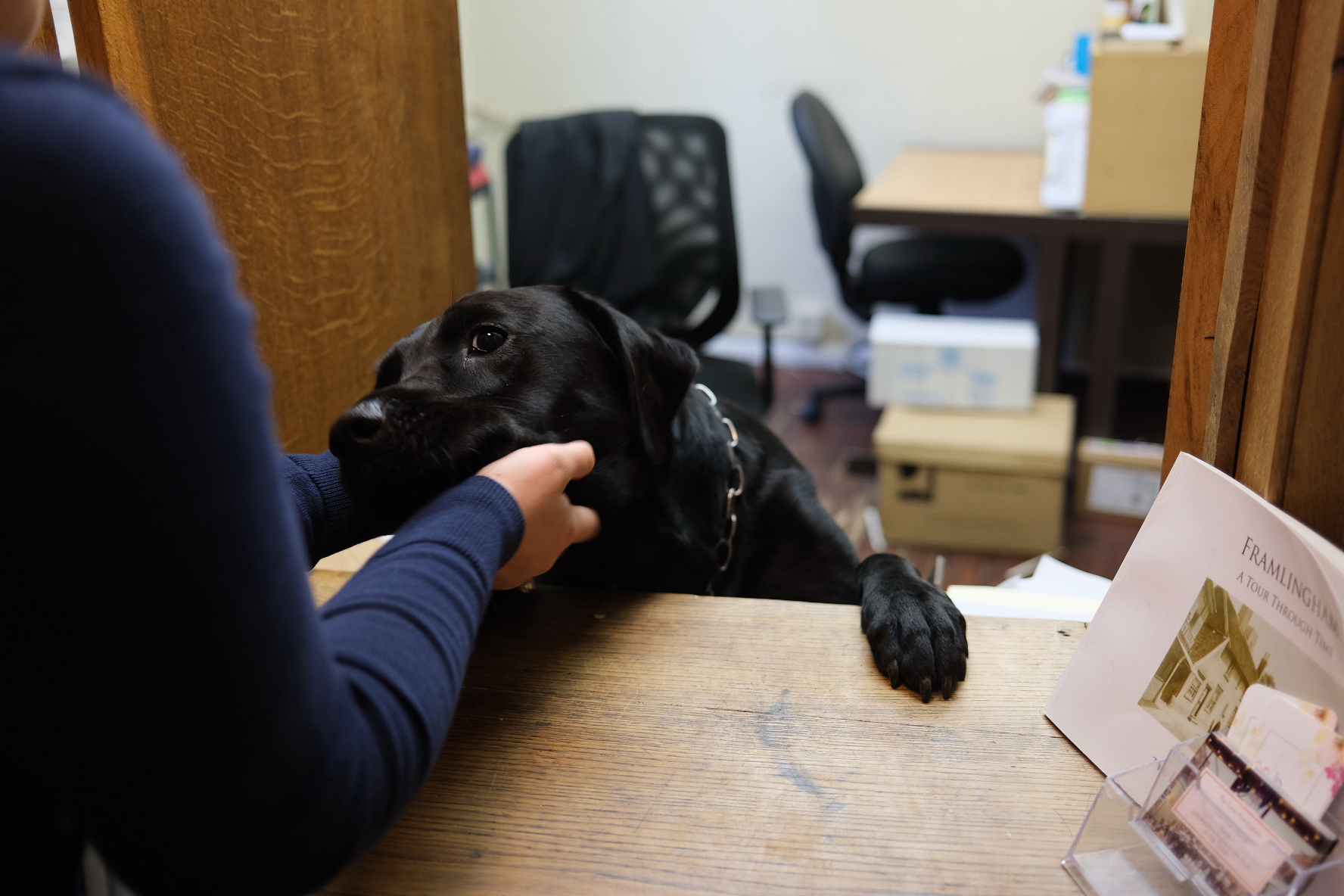 Rufus the proprieter of The Crown Inn, Framlingham