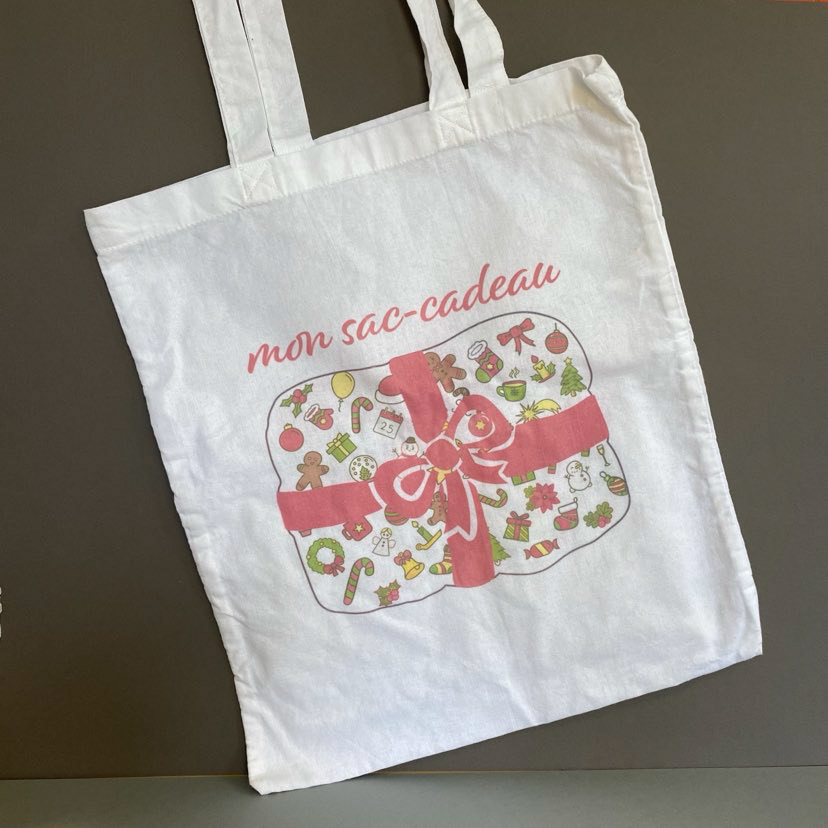 Tote-bag sac cadeau sublimé