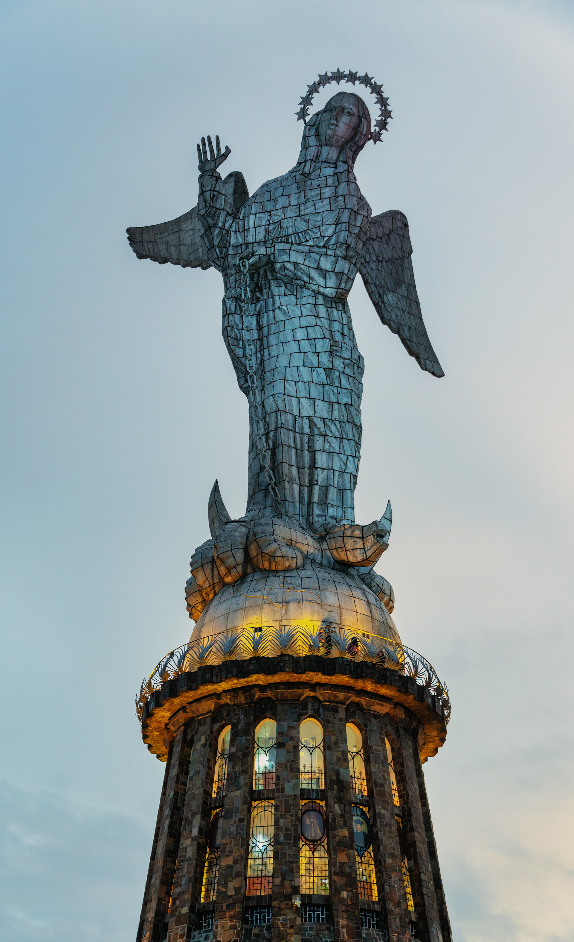 Virgen de El Panecillo, Quito, Ecuador
