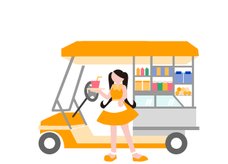 食べ物や飲み物の提供