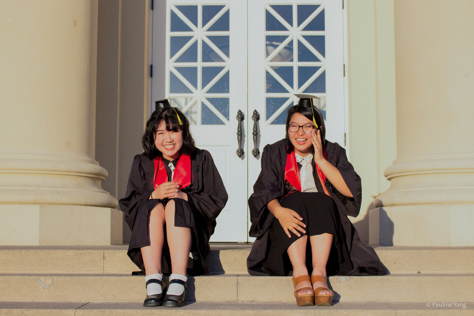 group graduation photoshoot