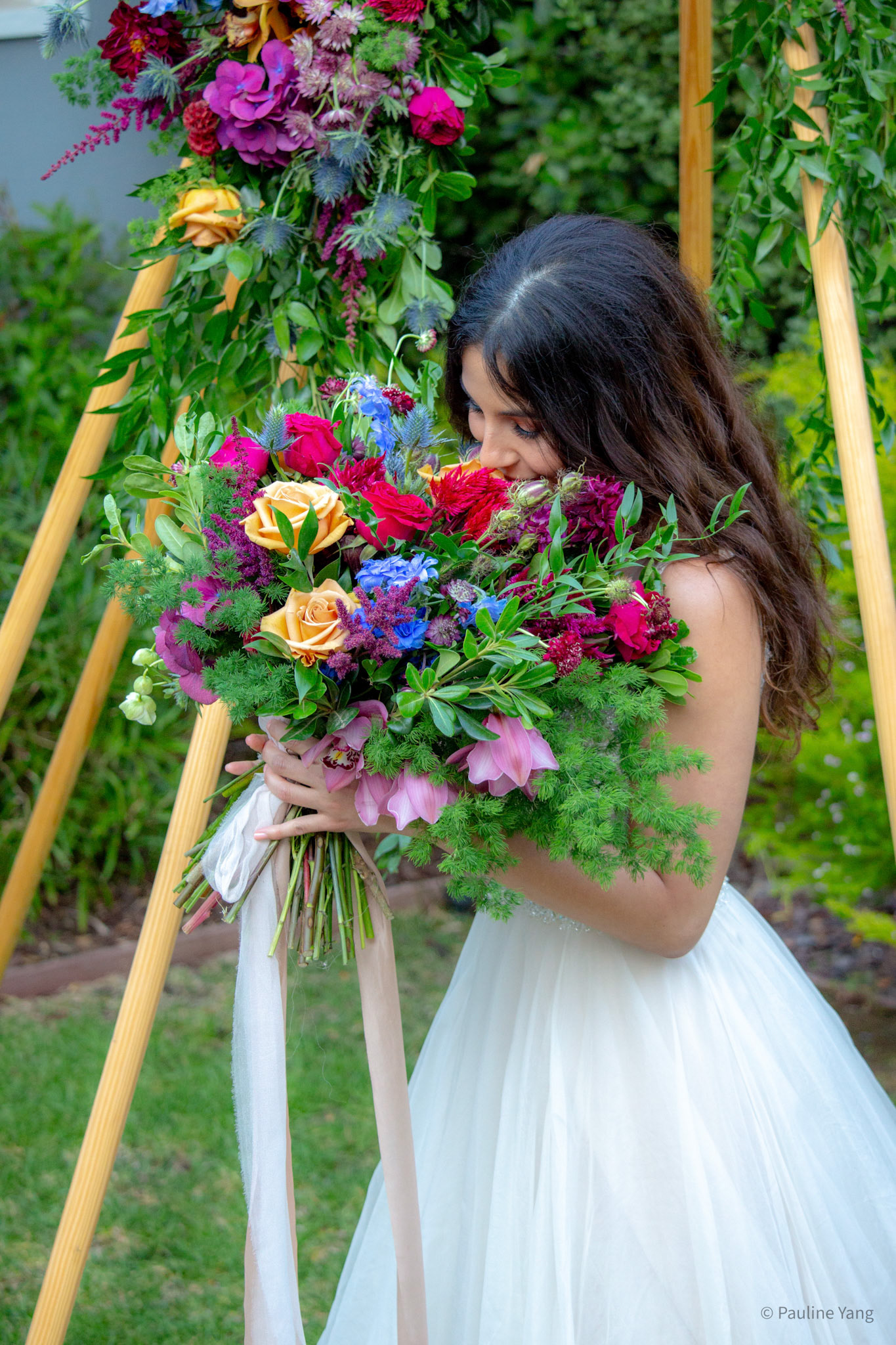 bridal photoshoot
