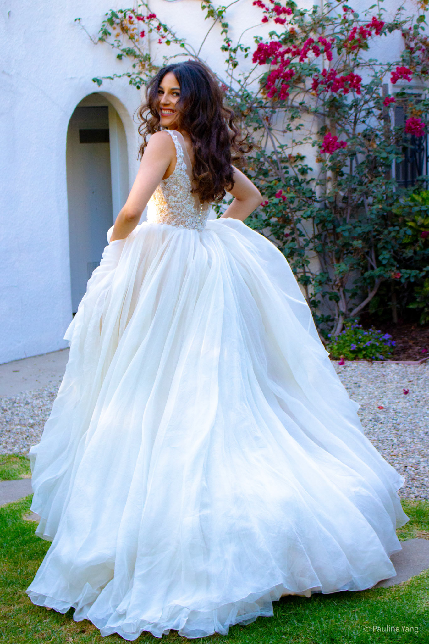 bridal photoshoot